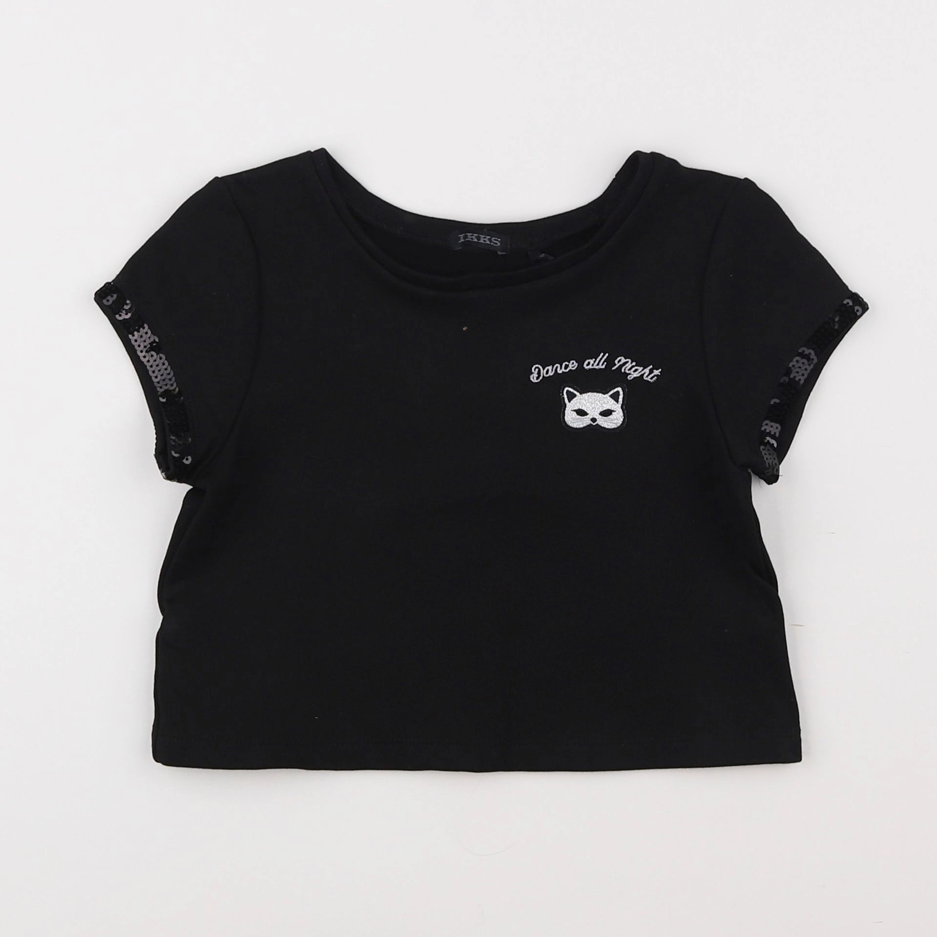 IKKS - tee-shirt noir - 4 ans