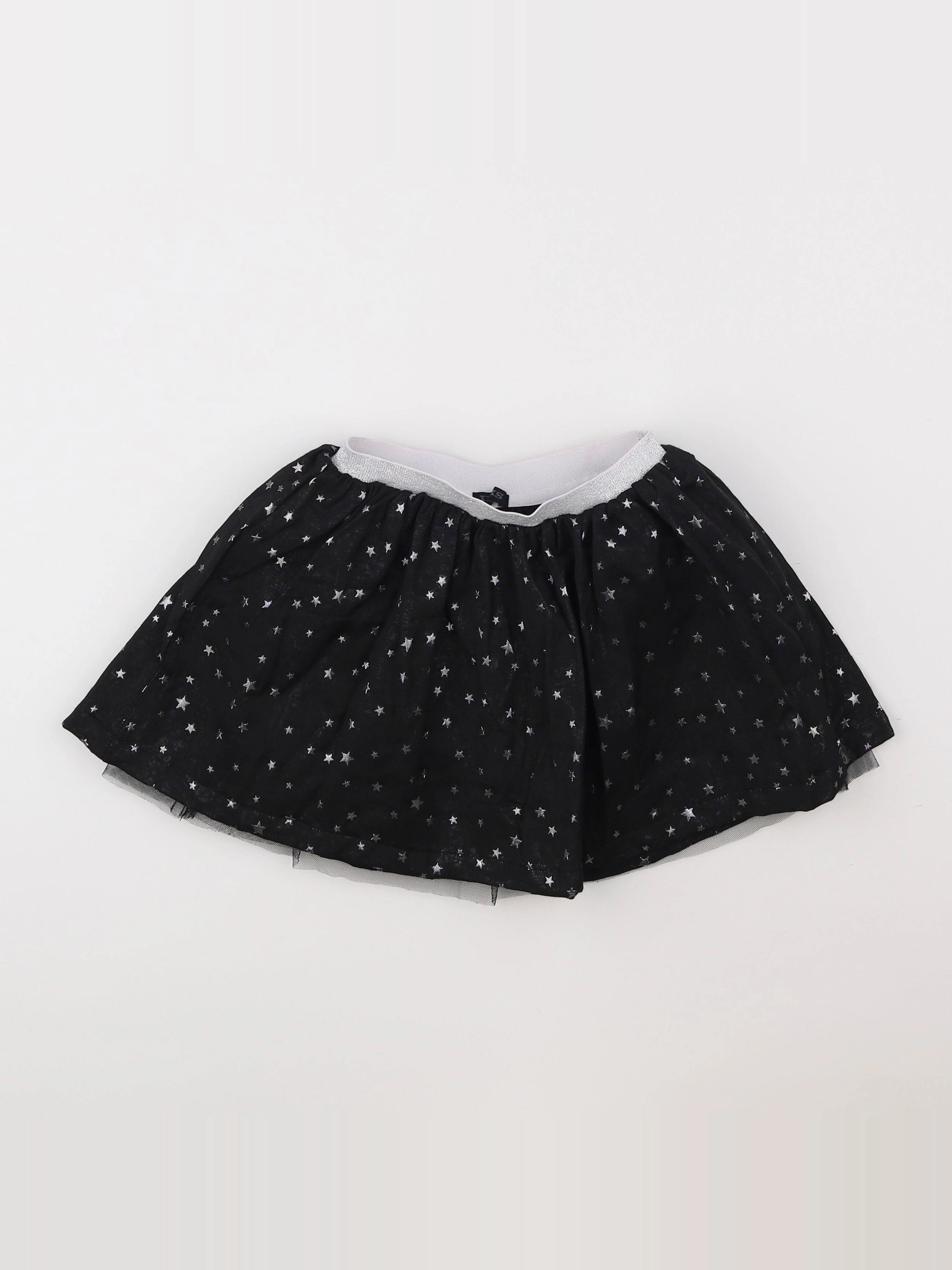 IKKS - jupe noir, or - 4 ans