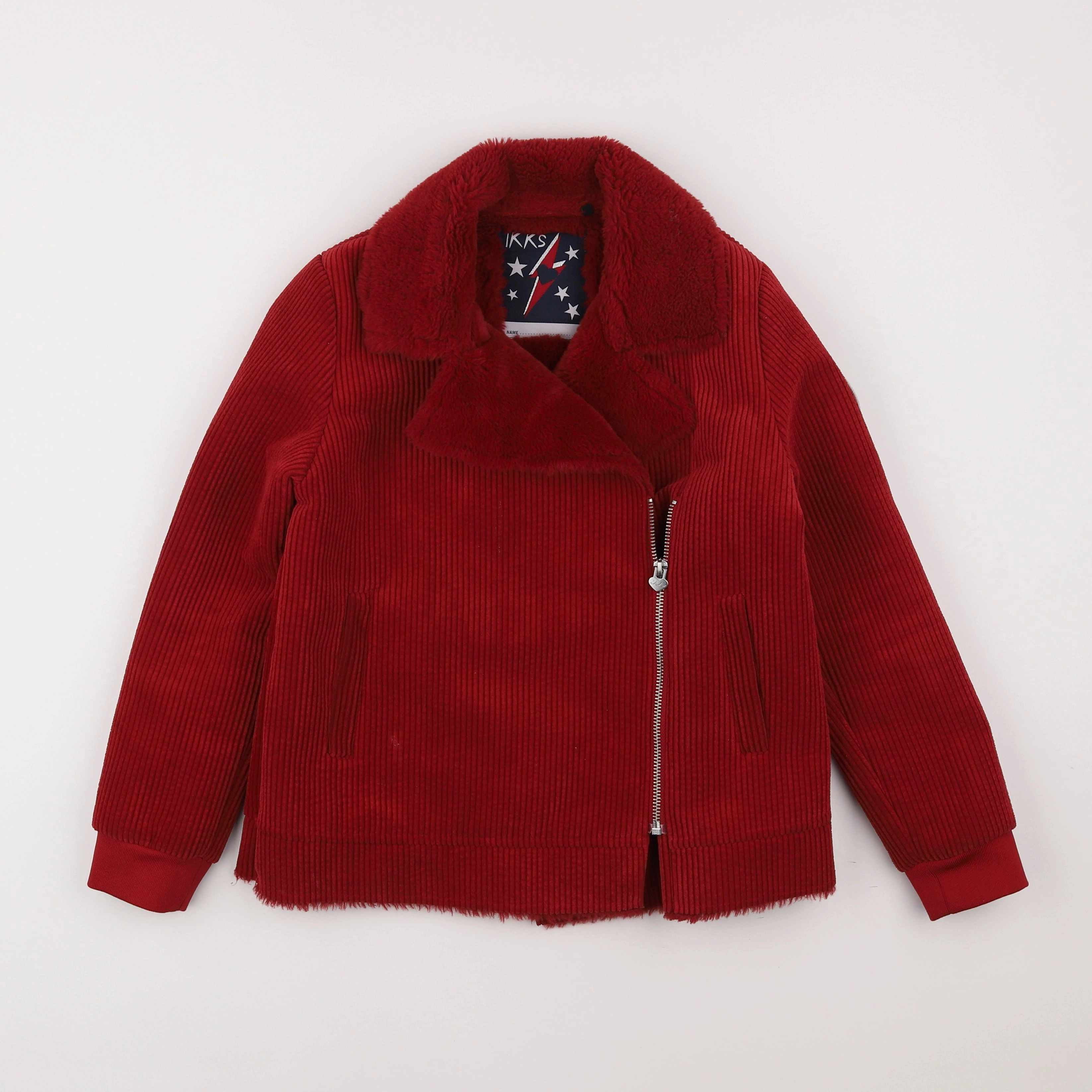 IKKS - veste rouge - 10 ans