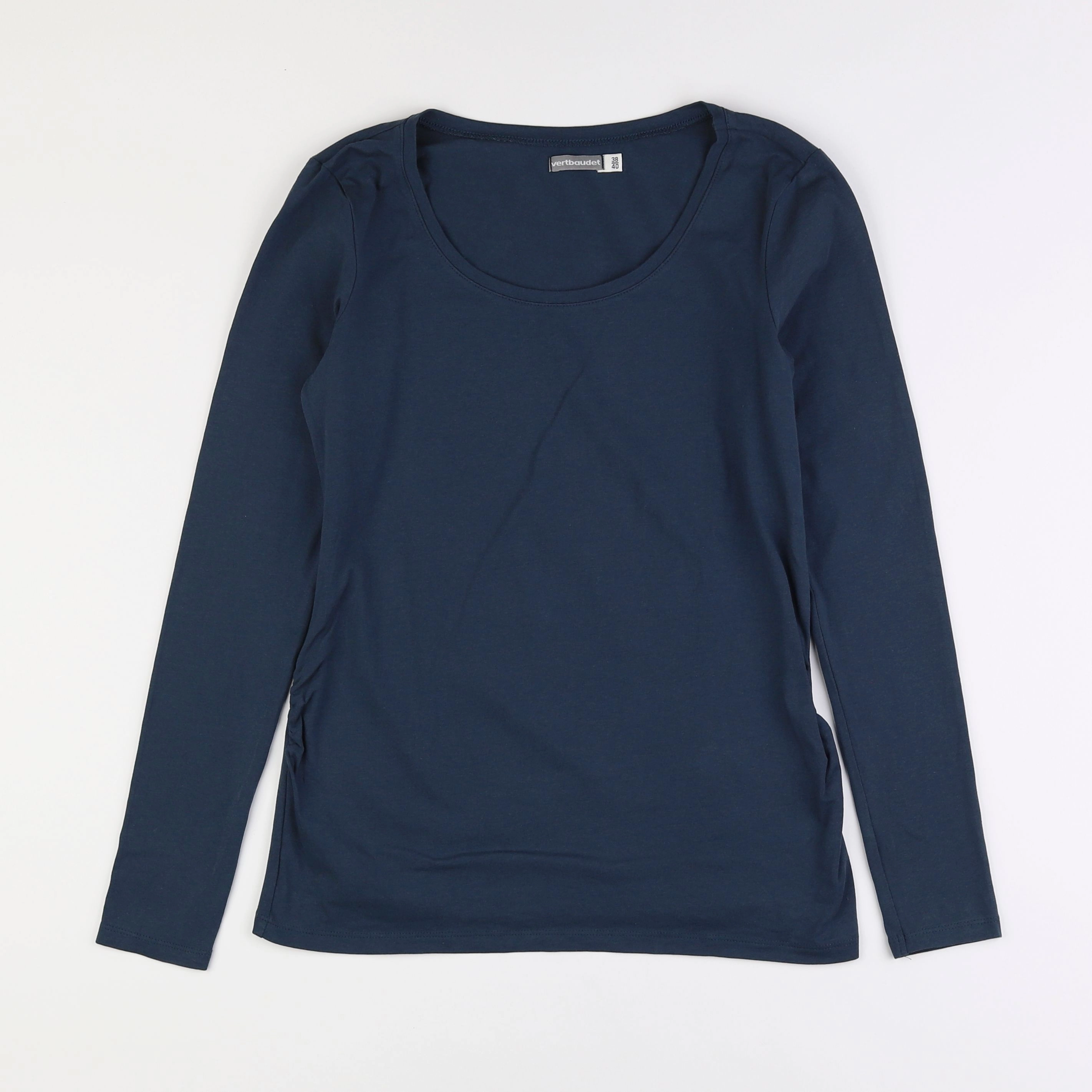 Vertbaudet - tee-shirt grossesse bleu - 38 à 40
