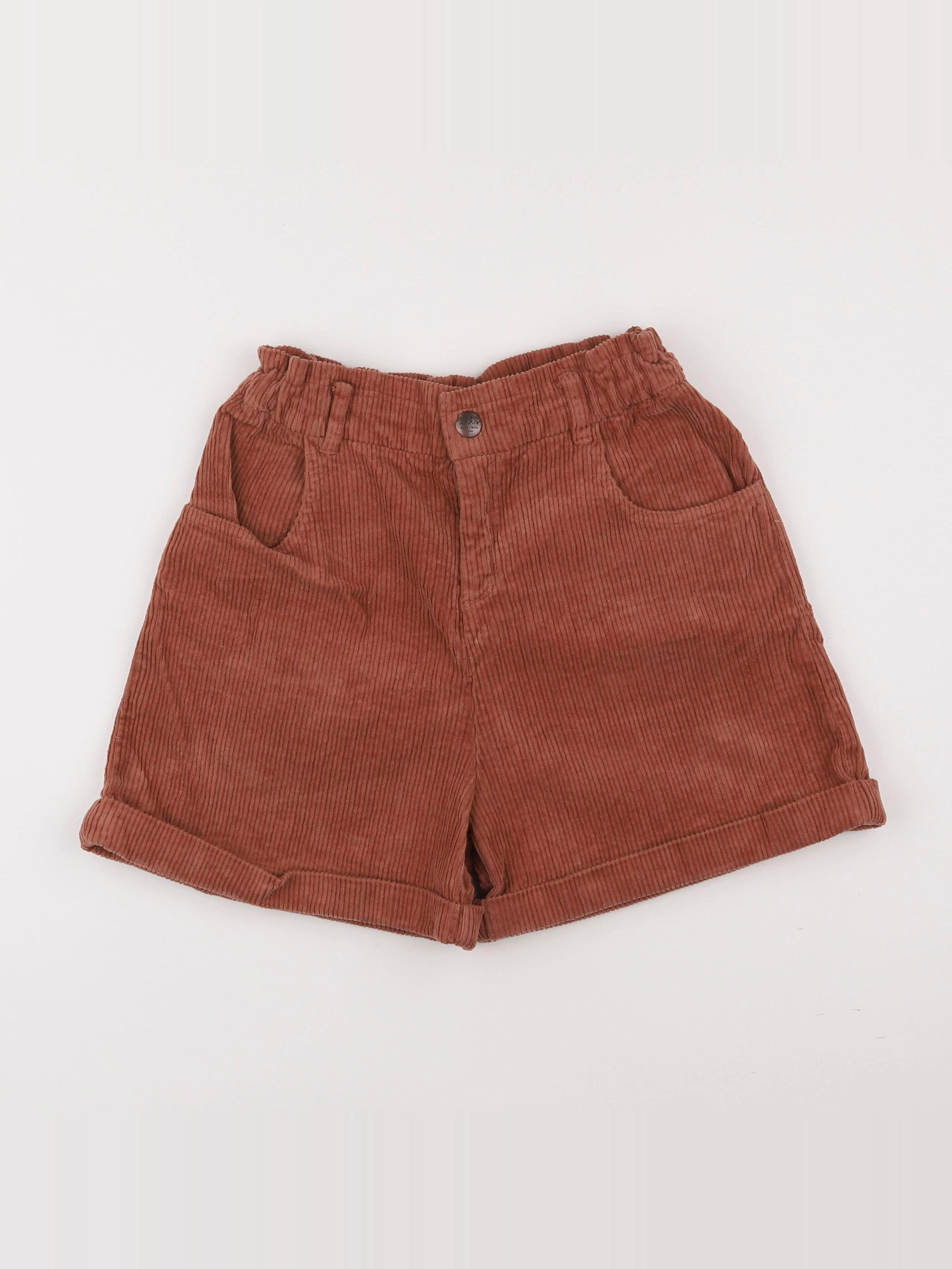 IKKS - short marron - 12 ans