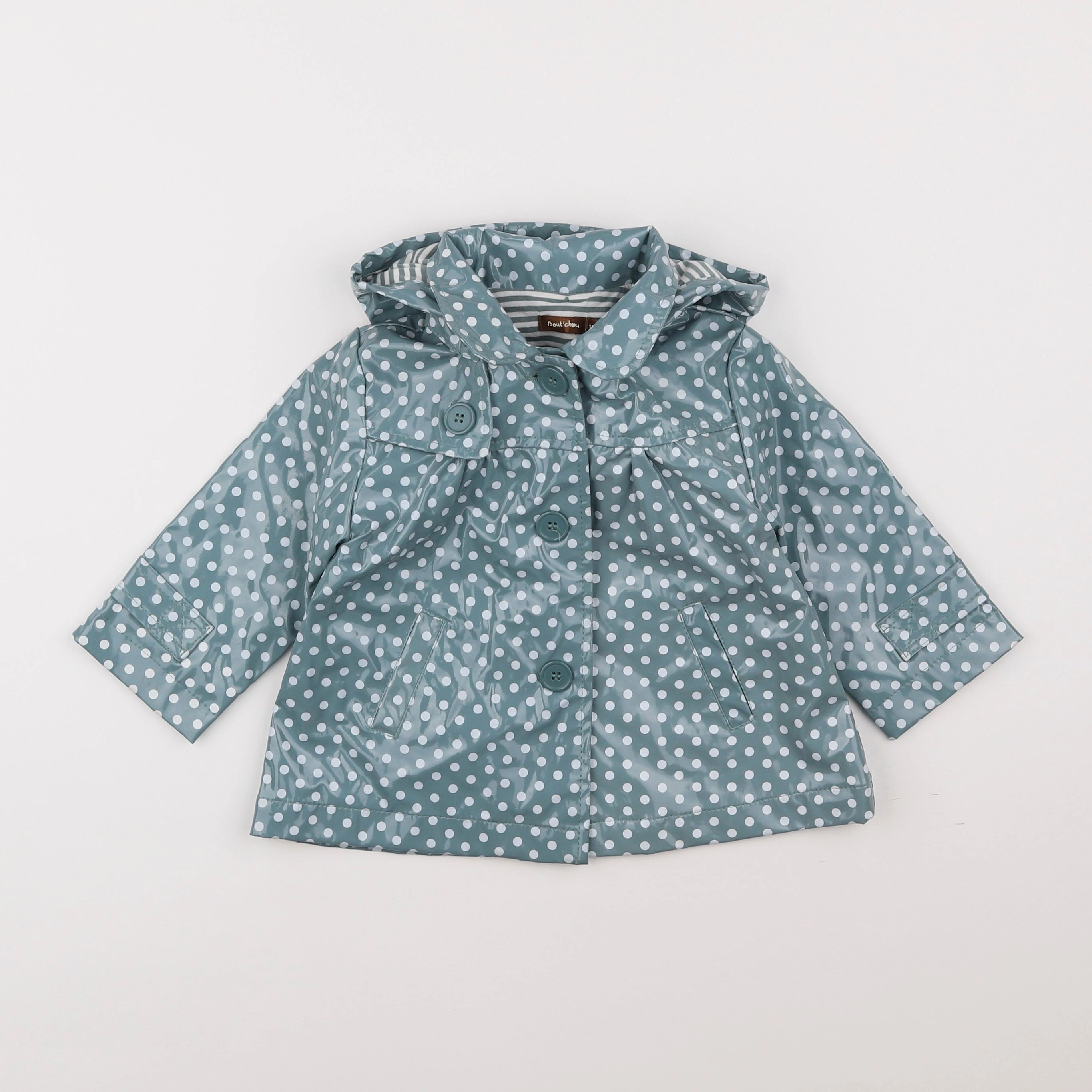 Boutchou - imperméable bleu - 18 mois