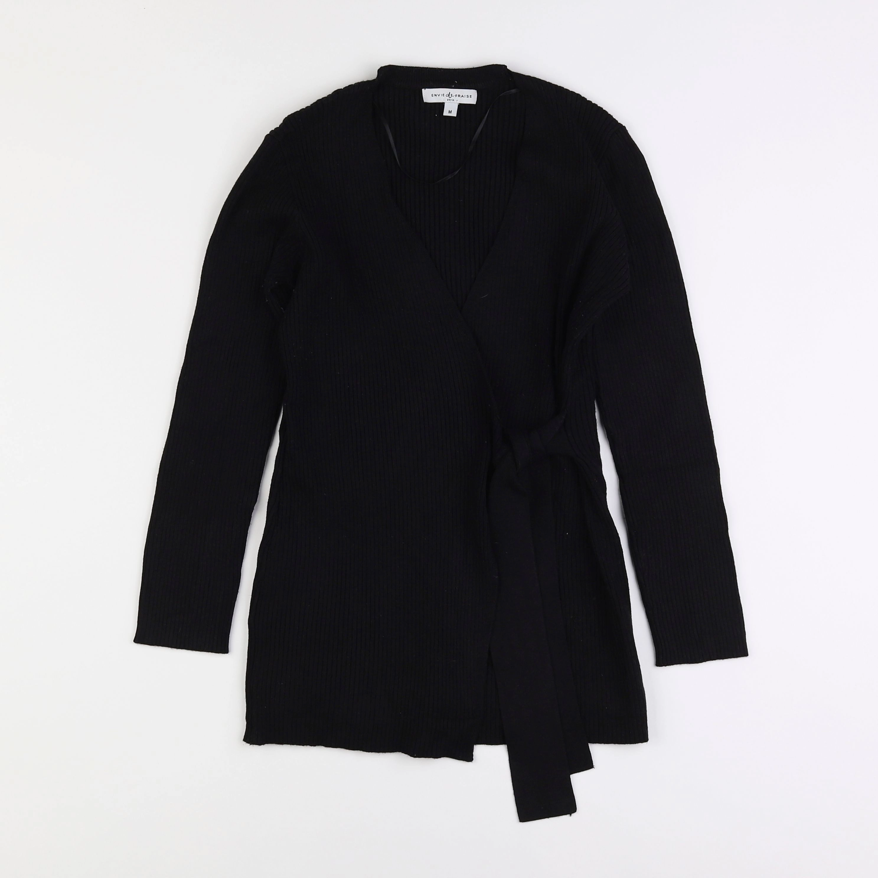Envie de fraise - gilet grossesse noir - m