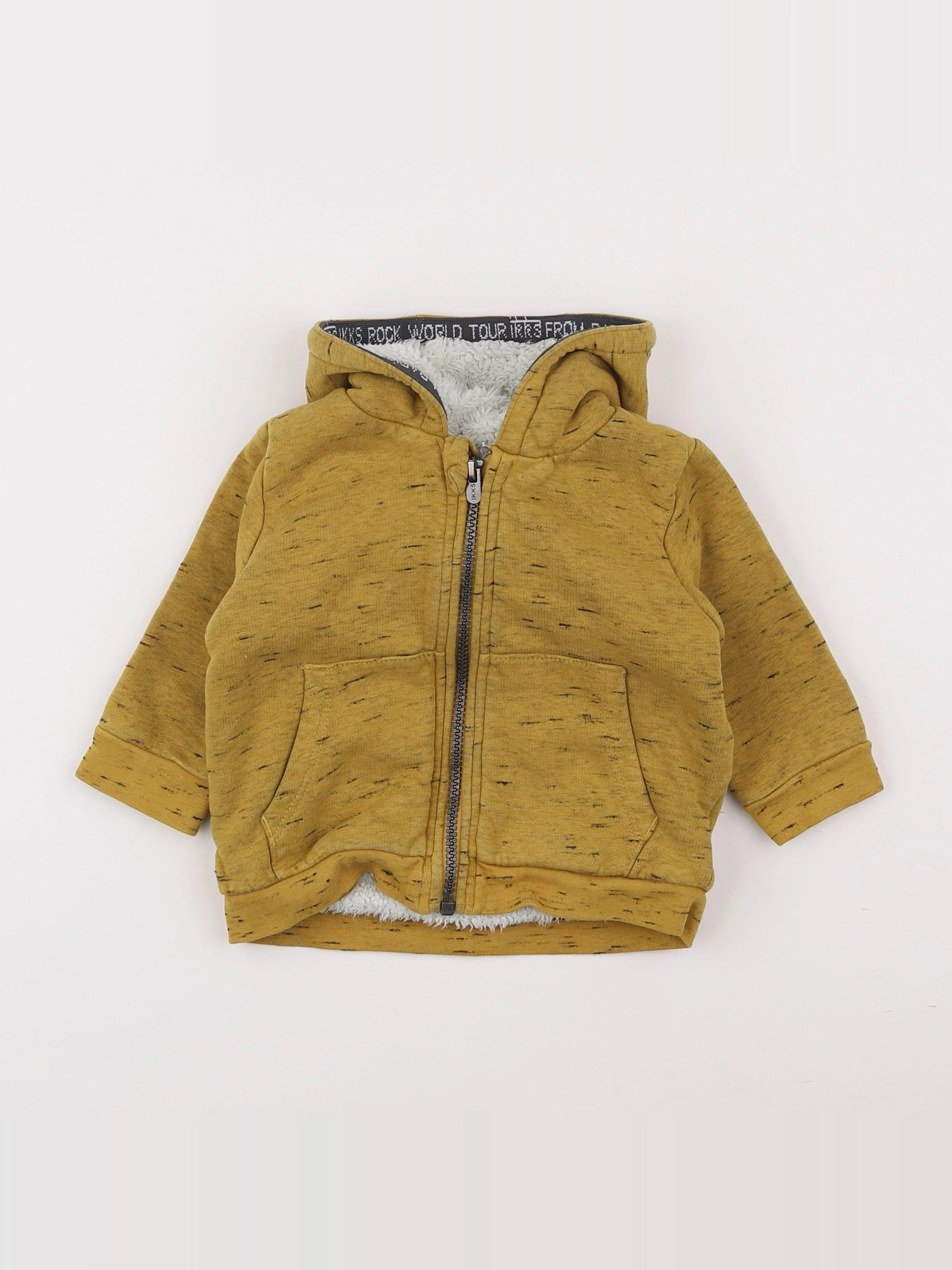 IKKS - sweat jaune - 12 mois