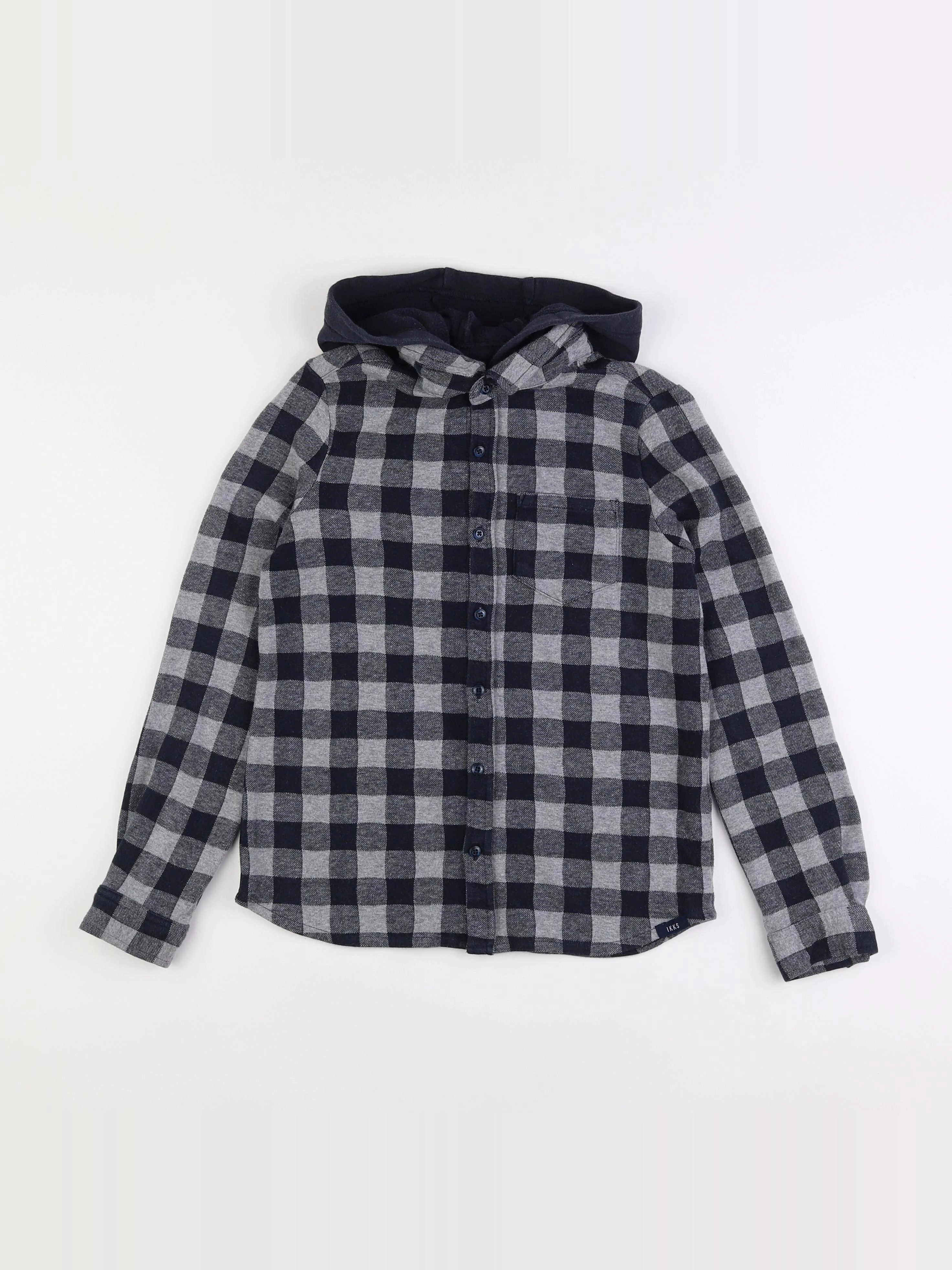 IKKS - chemise bleu - 10 ans