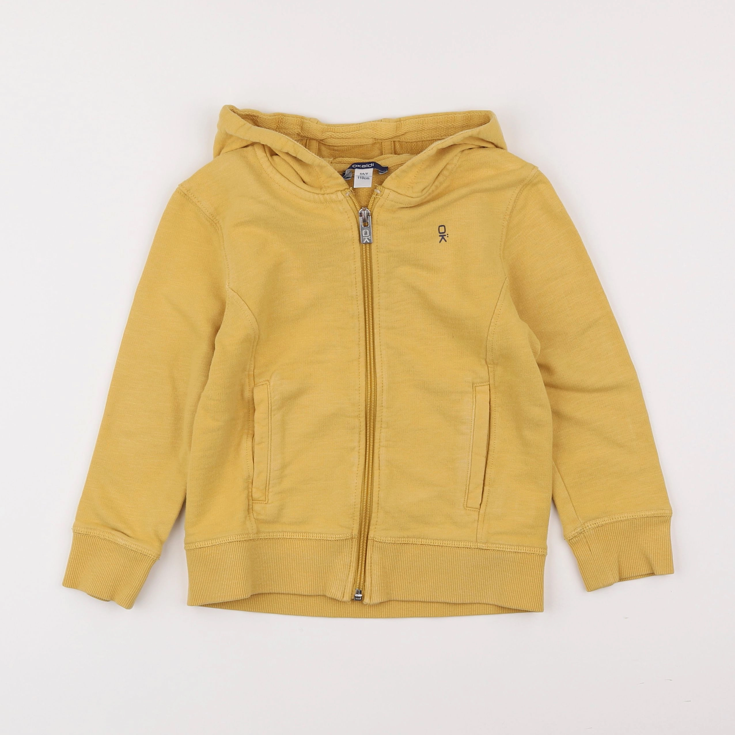 Okaidi - sweat jaune - 5 ans