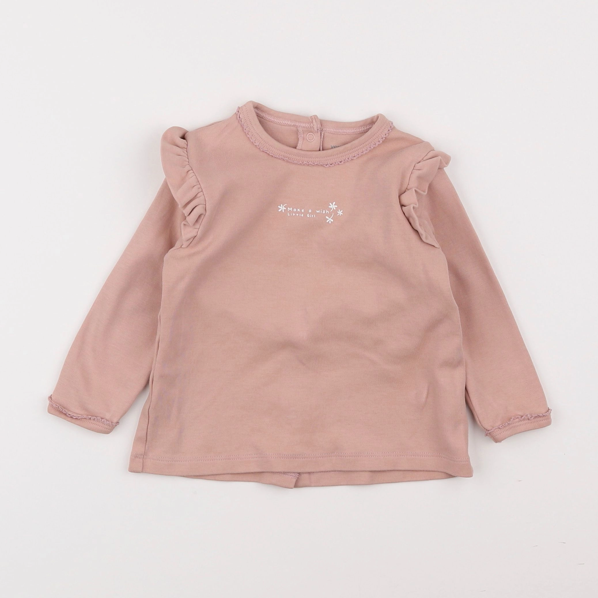 Vertbaudet - tee-shirt rose - 18 mois