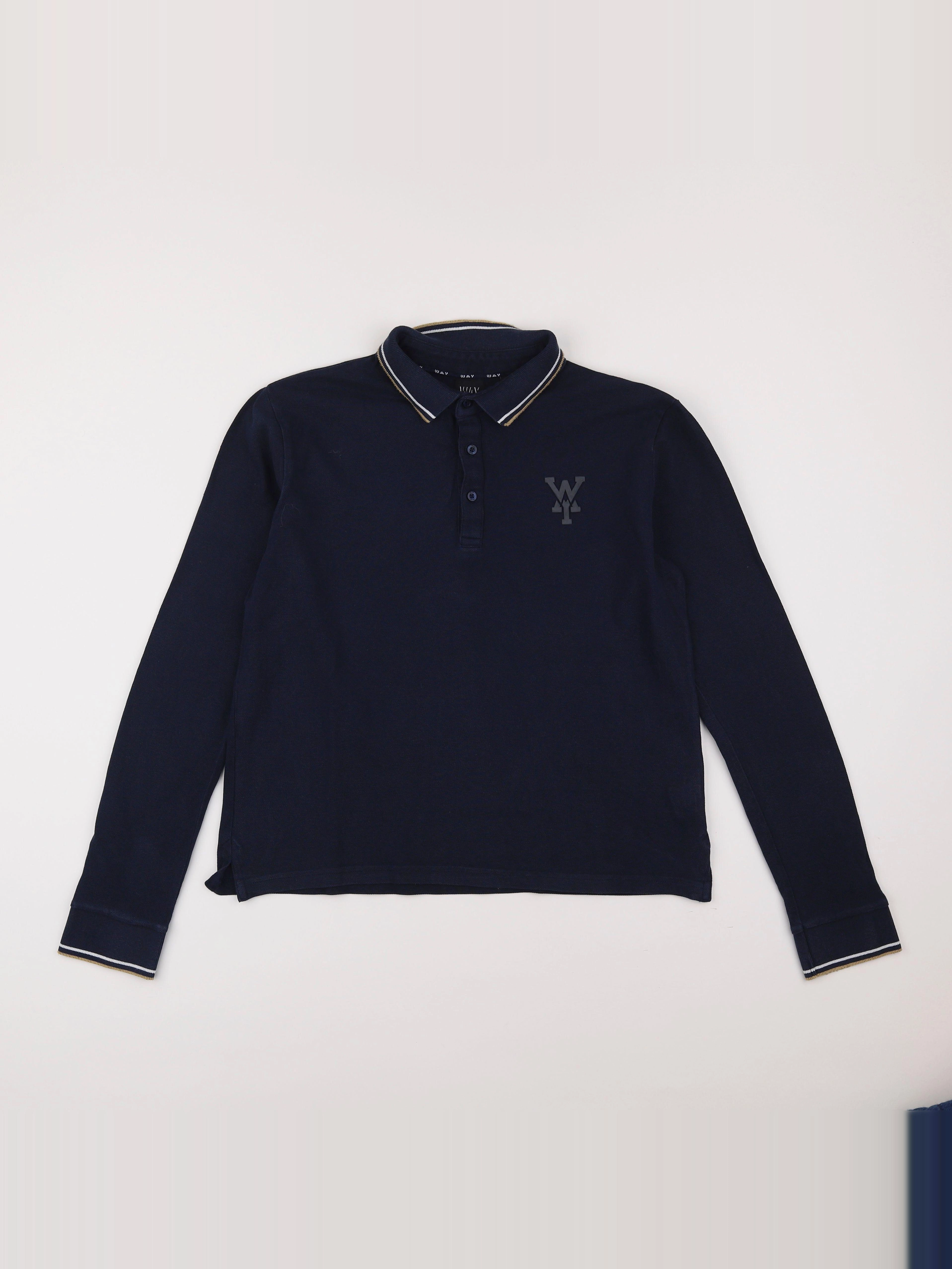 IKKS - polo bleu - 14 ans