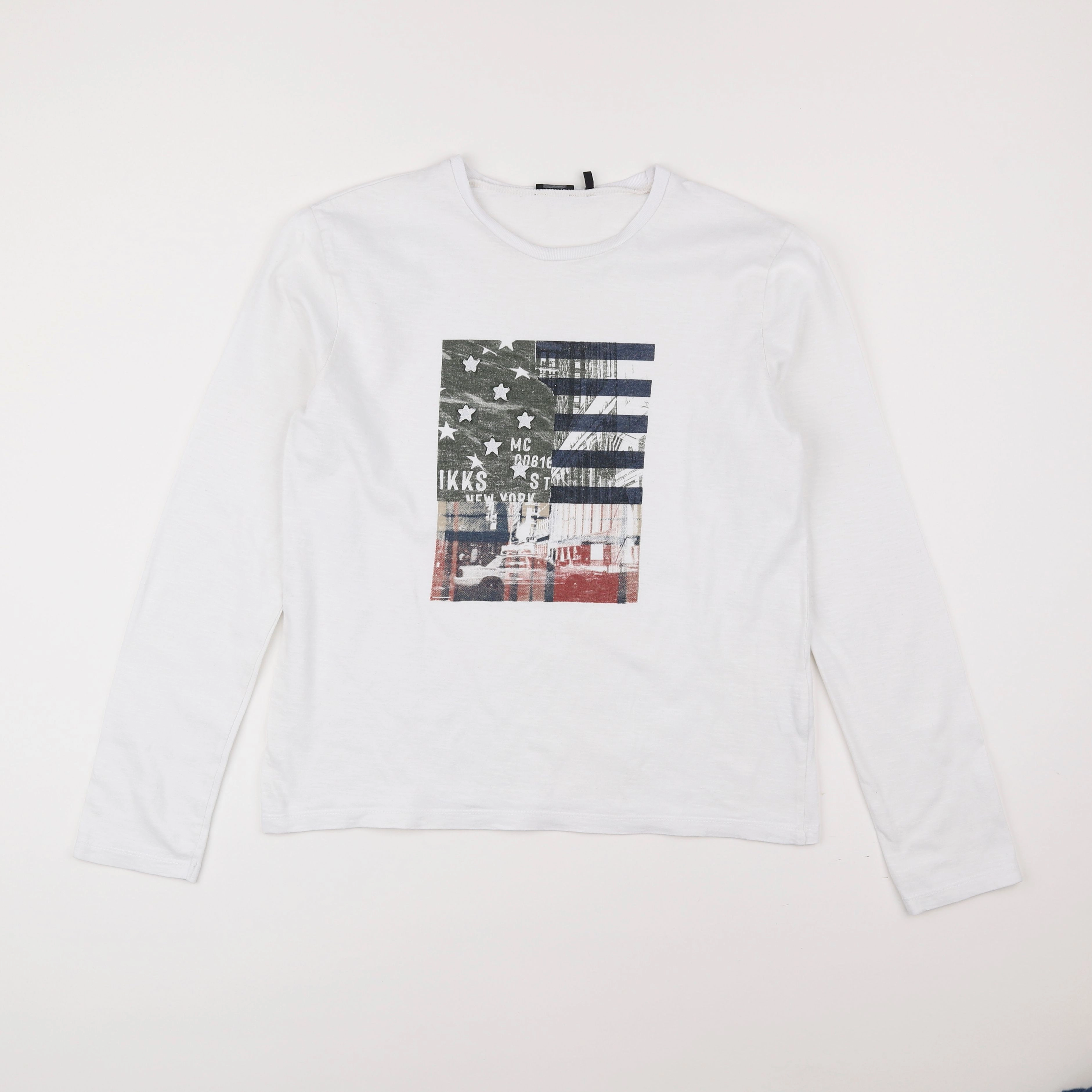 IKKS - tee-shirt blanc - 14 ans