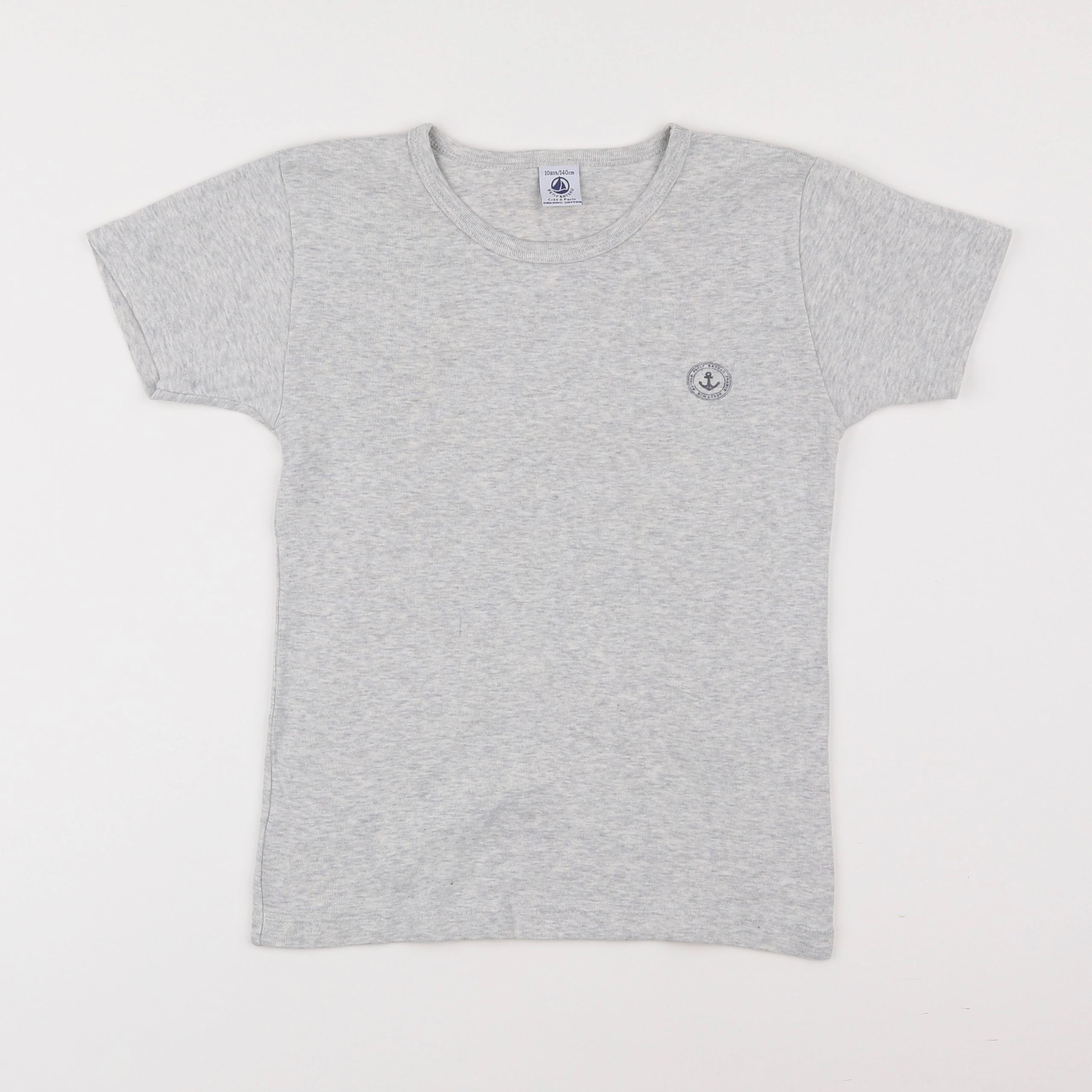 Petit Bateau - maillot de corps gris - 5 ans