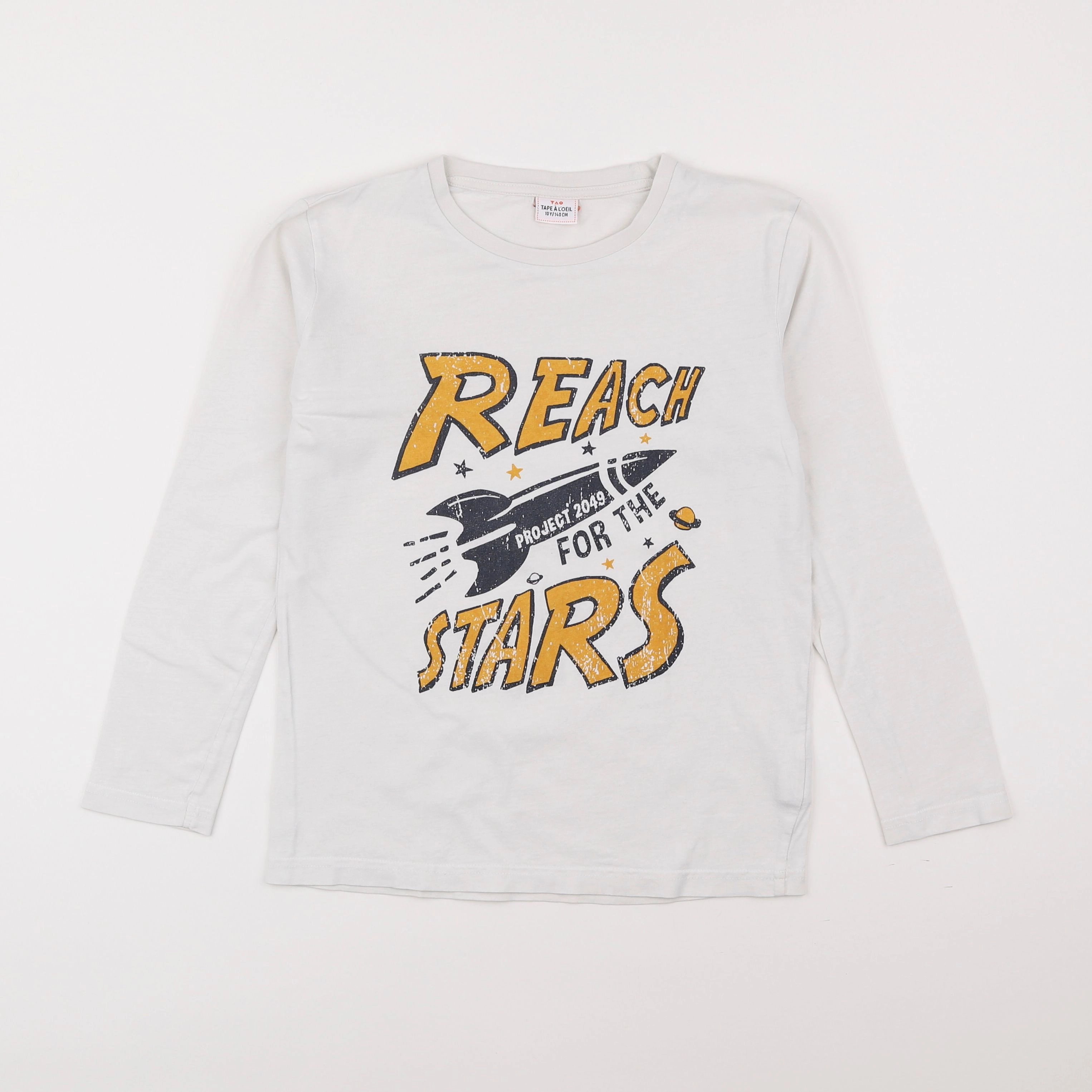 Tape à l'oeil - tee-shirt blanc - 10 ans