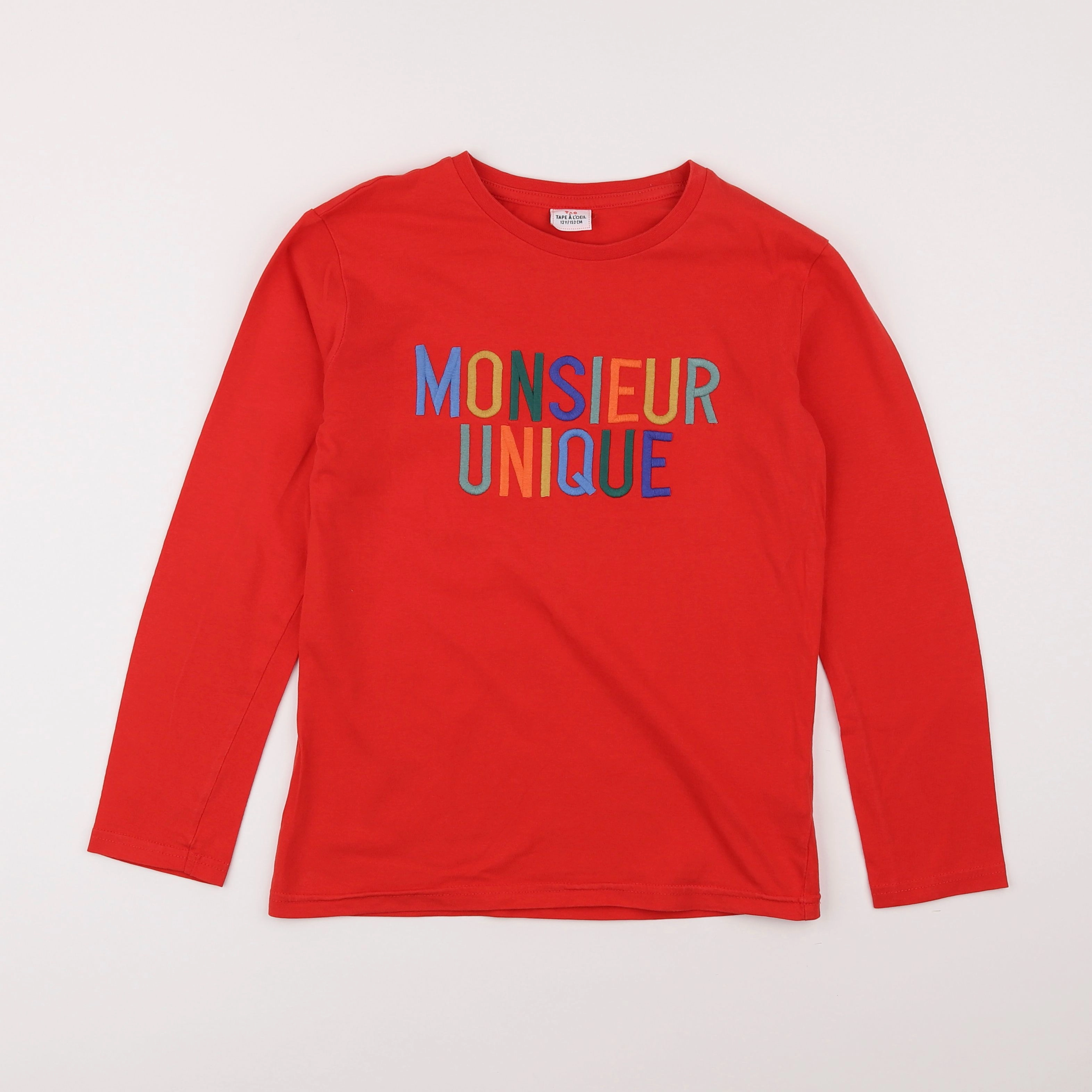 Tape à l'oeil - tee-shirt rouge - 12 ans
