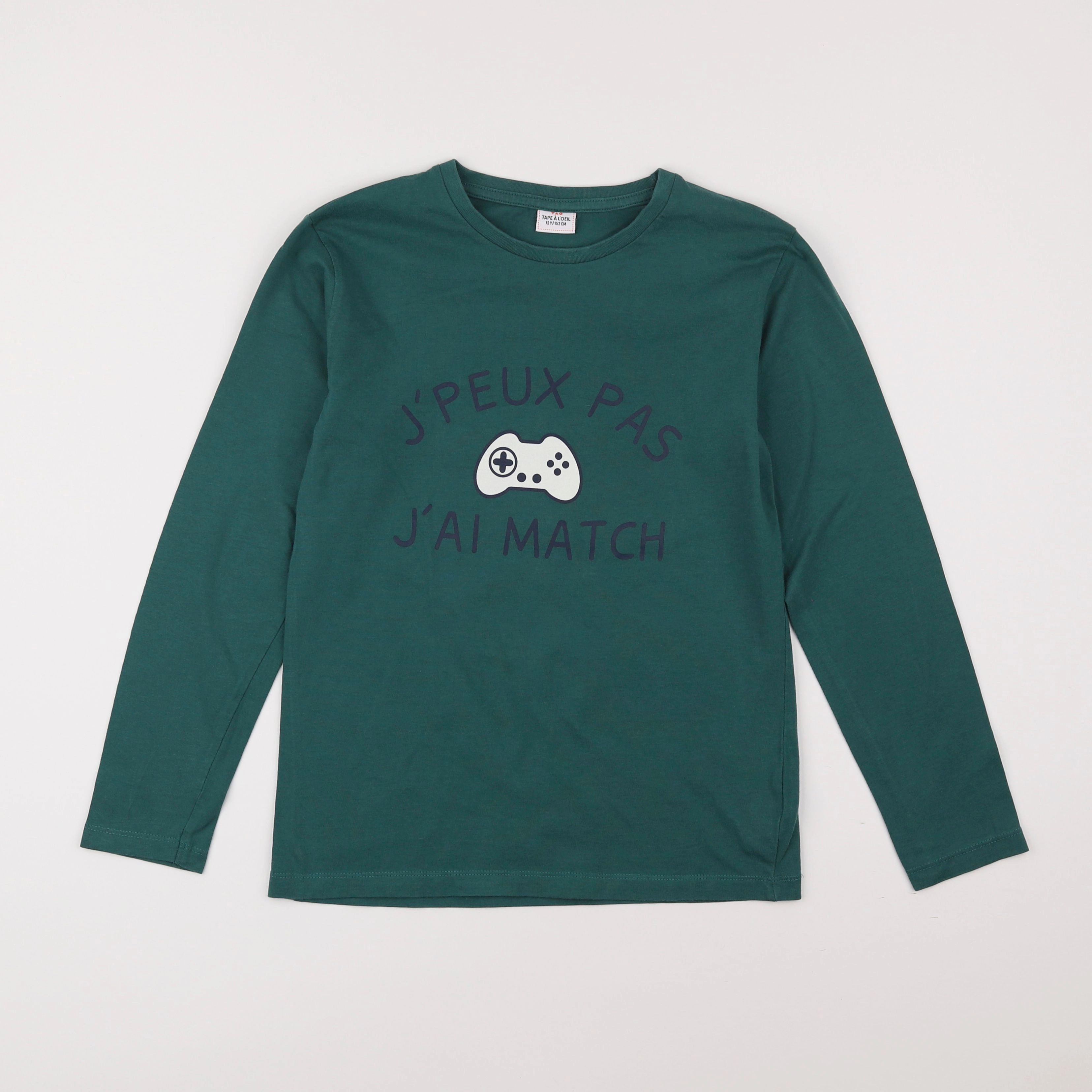 Tape à l'oeil - tee-shirt vert - 12 ans