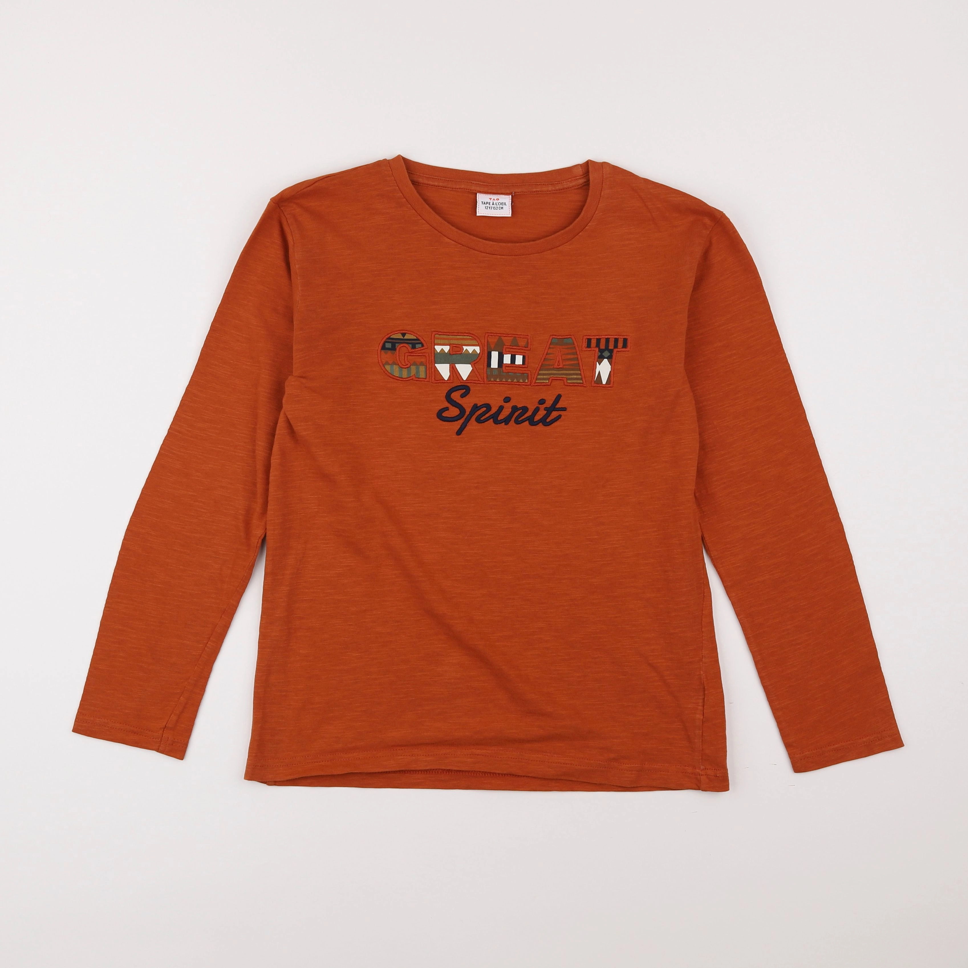 Tape à l'oeil - tee-shirt marron - 12 ans