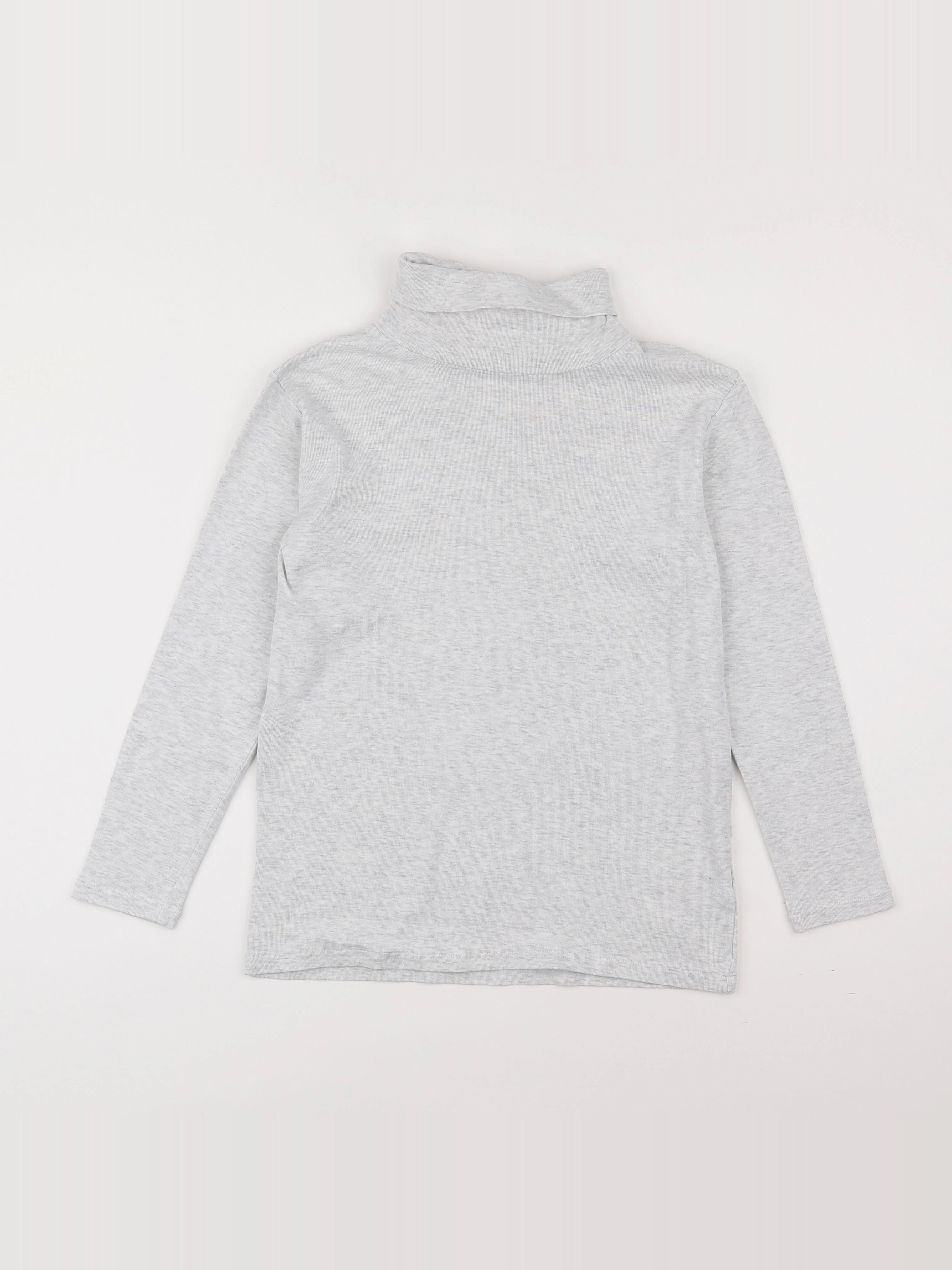 Vertbaudet - sous-pull gris - 12 ans