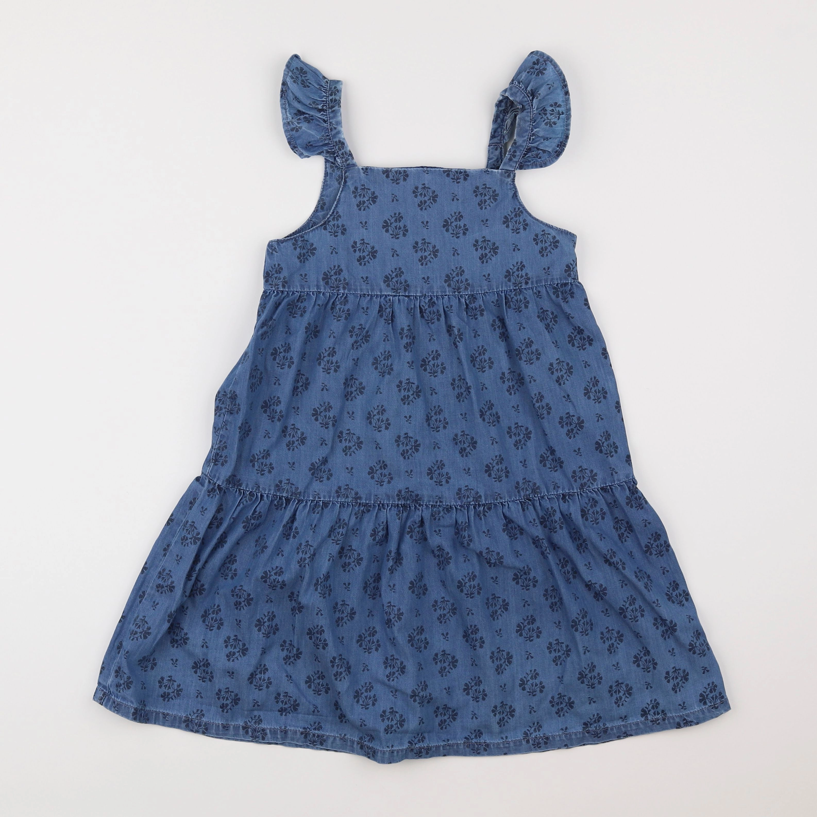 Monoprix - robe bleu - 6 ans