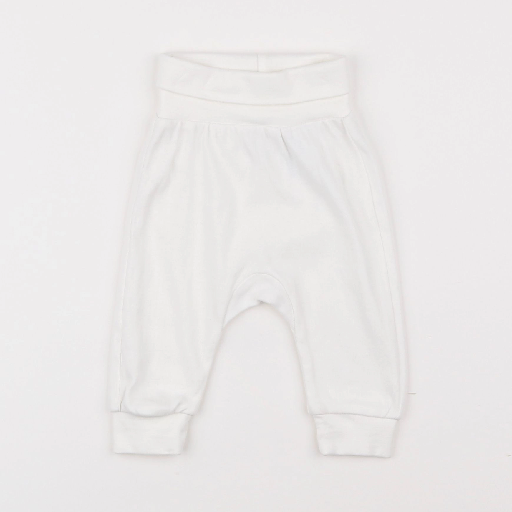 H&M - legging blanc - 2/4 mois