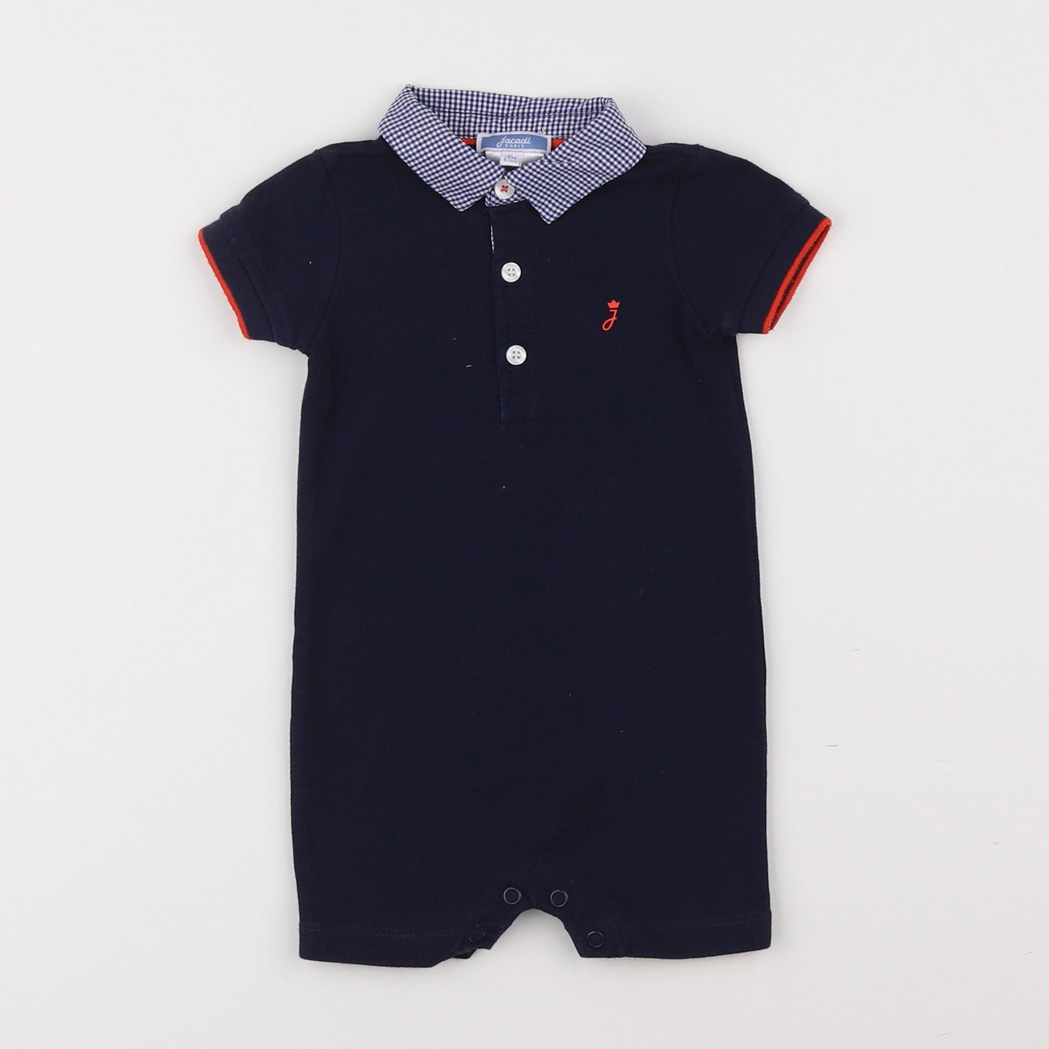 Jacadi - combinaison bleu - 6 mois