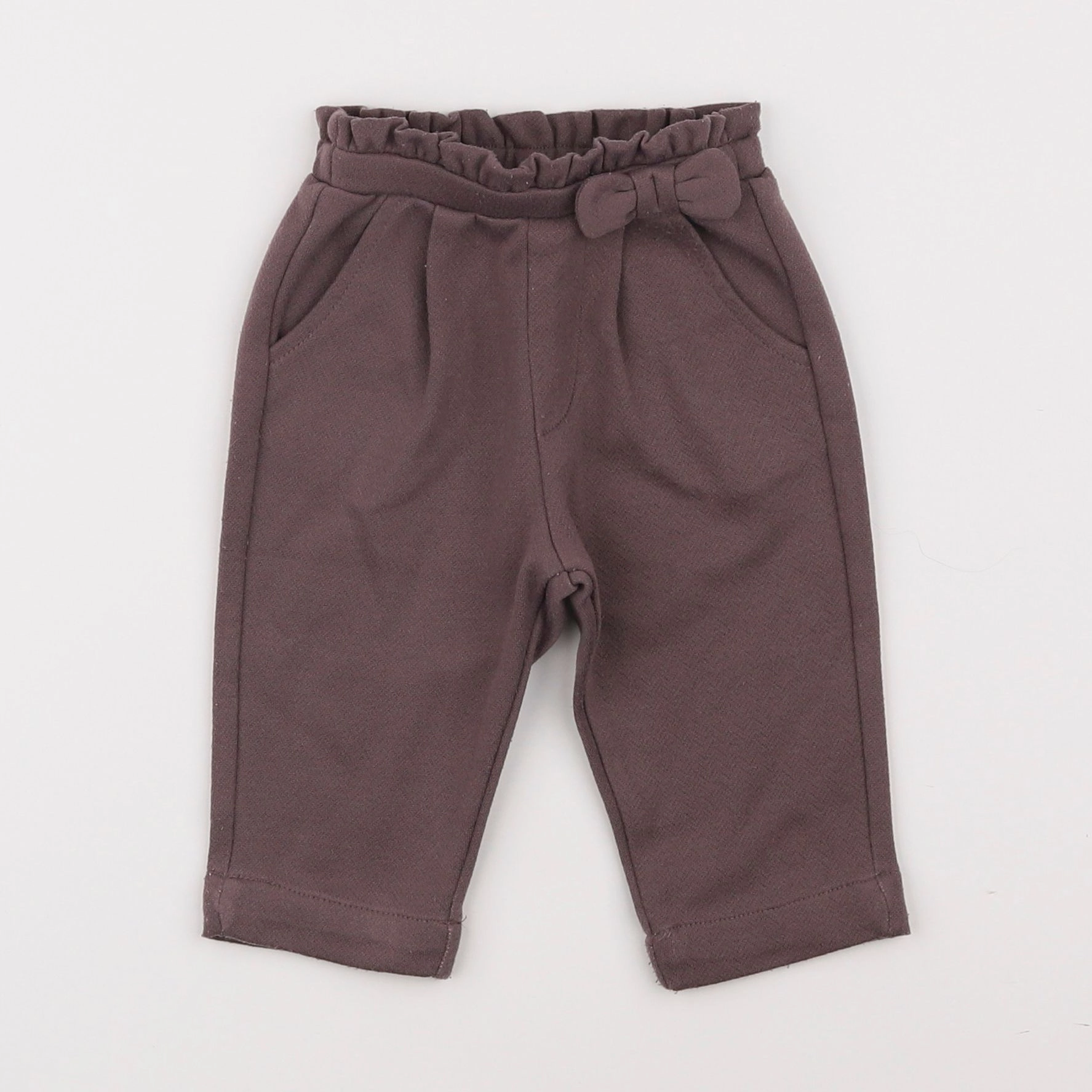 Vertbaudet - pantalon violet - 9 mois