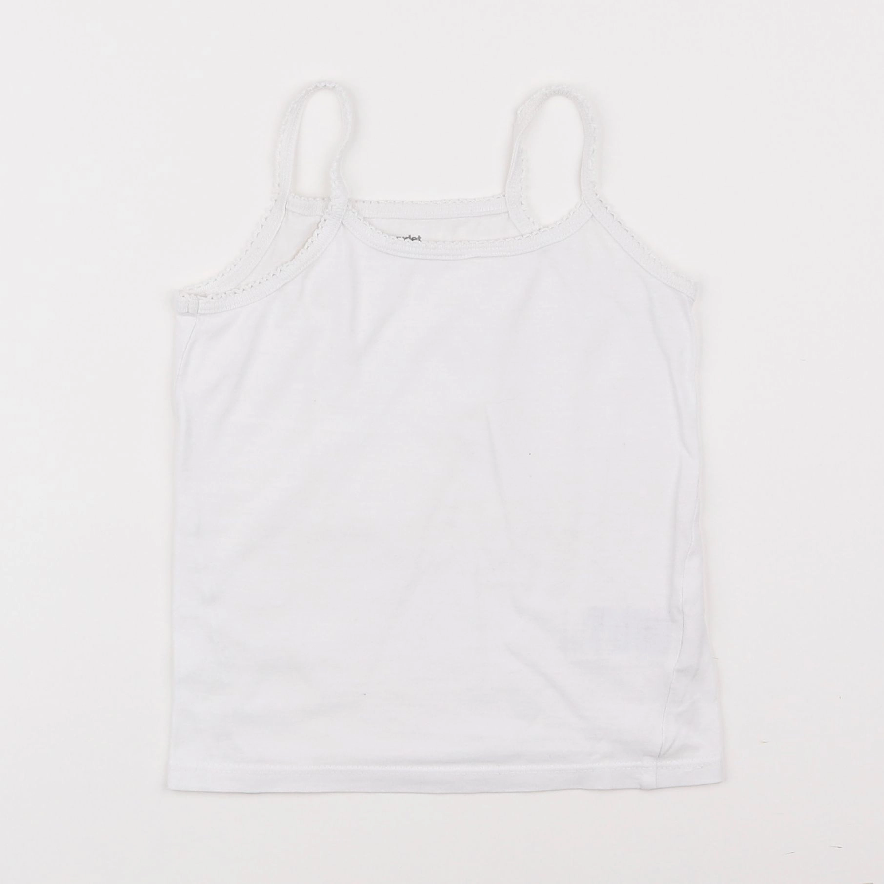 Vertbaudet - maillot de corps blanc - 5 ans