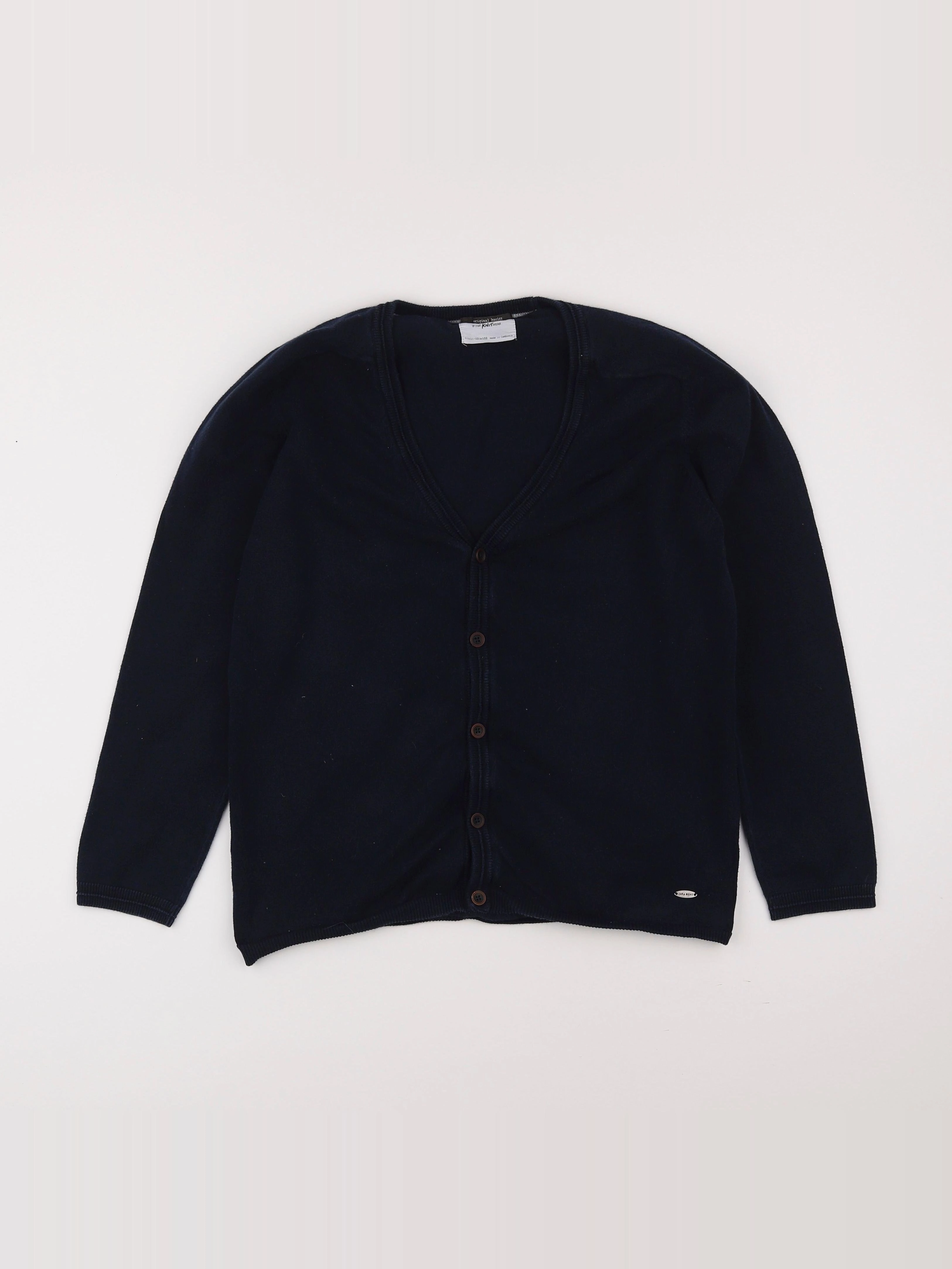 Zara - gilet bleu - 11/12 ans