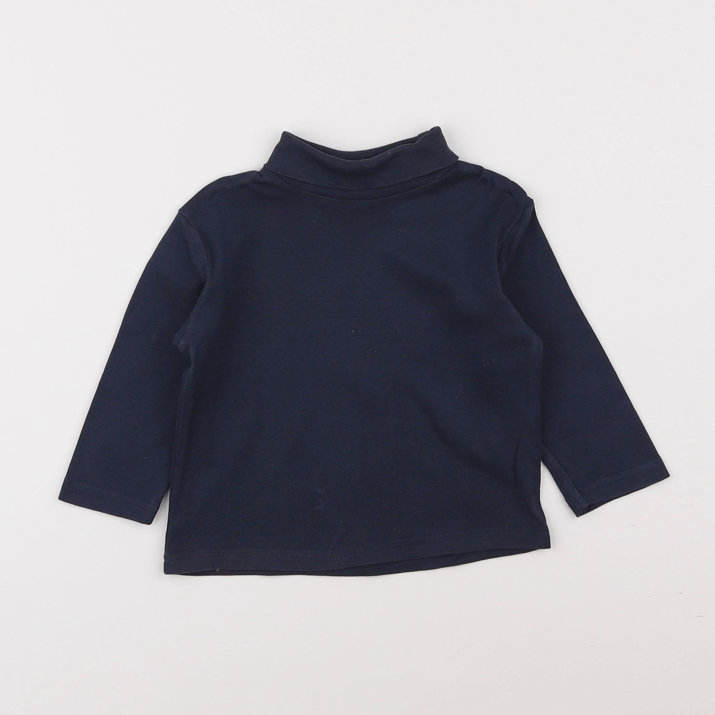 Vertbaudet - sous-pull bleu - 2 ans