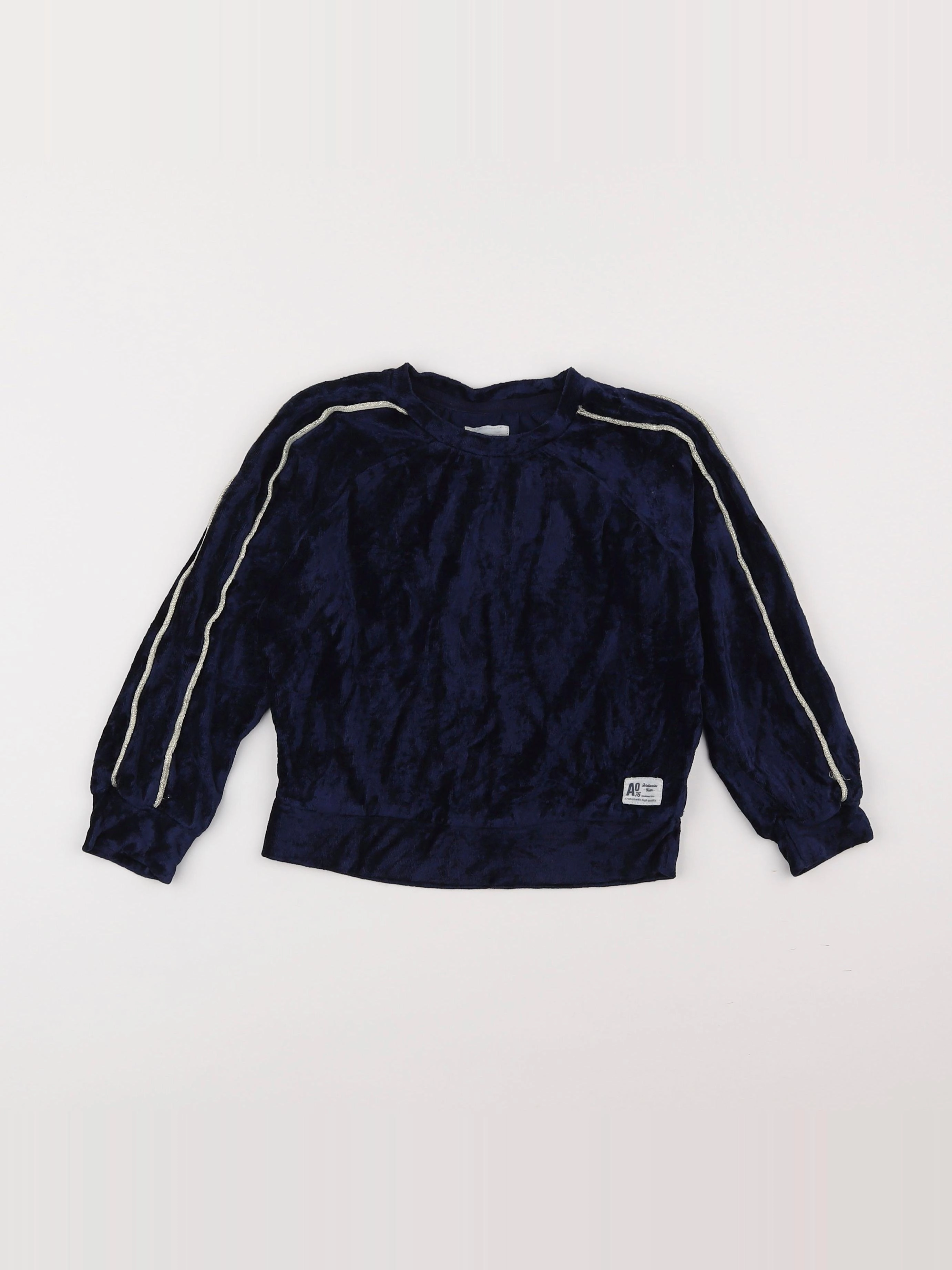 American Outfitters - sweat bleu - 6 ans