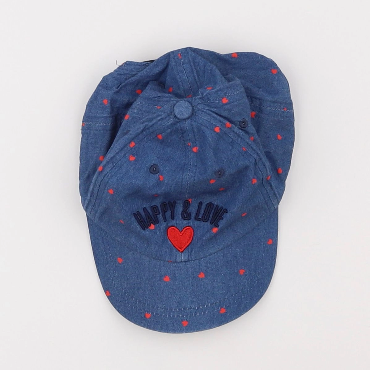 Vertbaudet - casquette bleu - 2/3 ans