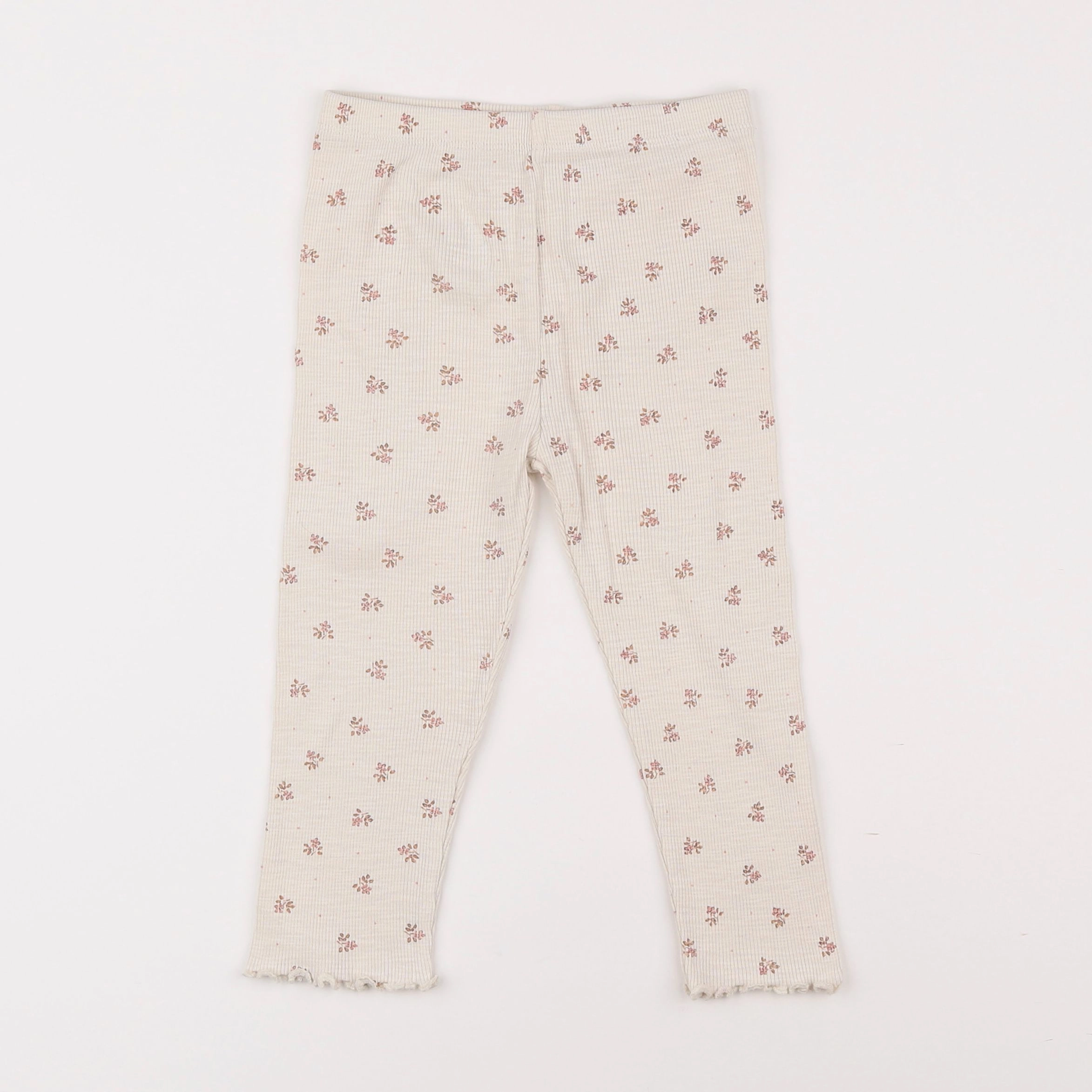 Vertbaudet - legging beige - 3 ans