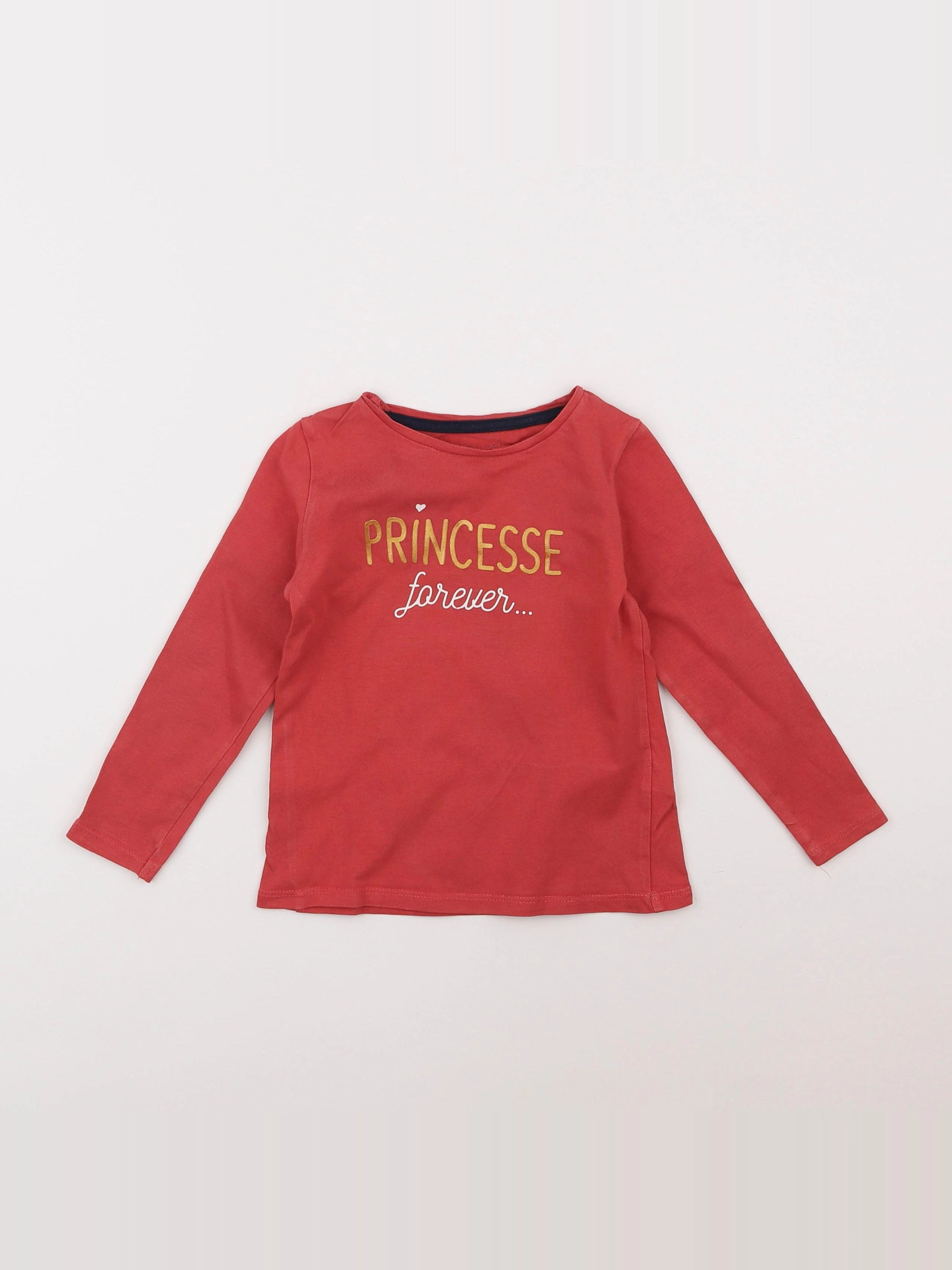 Vertbaudet - tee-shirt rose - 3 ans