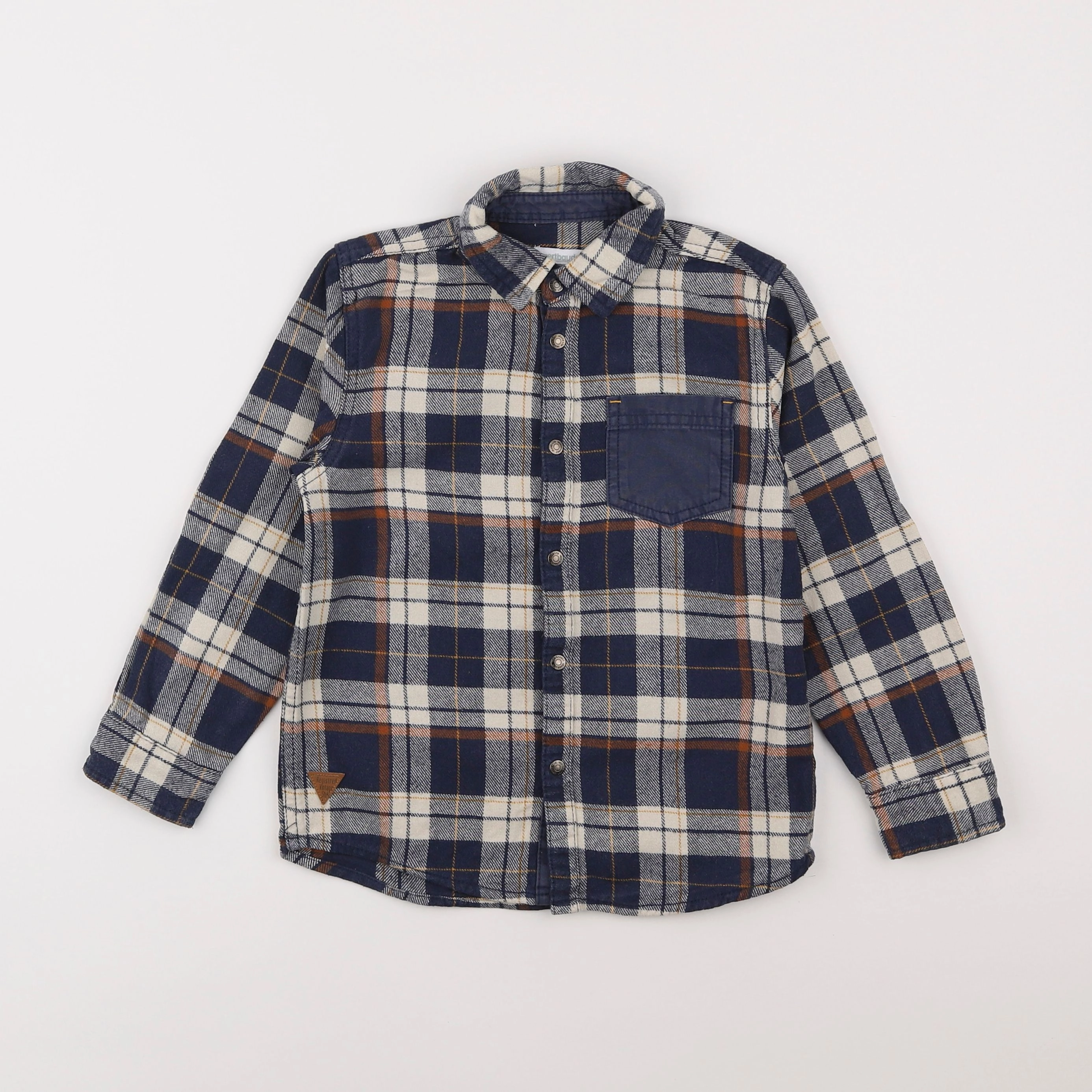Vertbaudet - chemise multicolore - 6 ans
