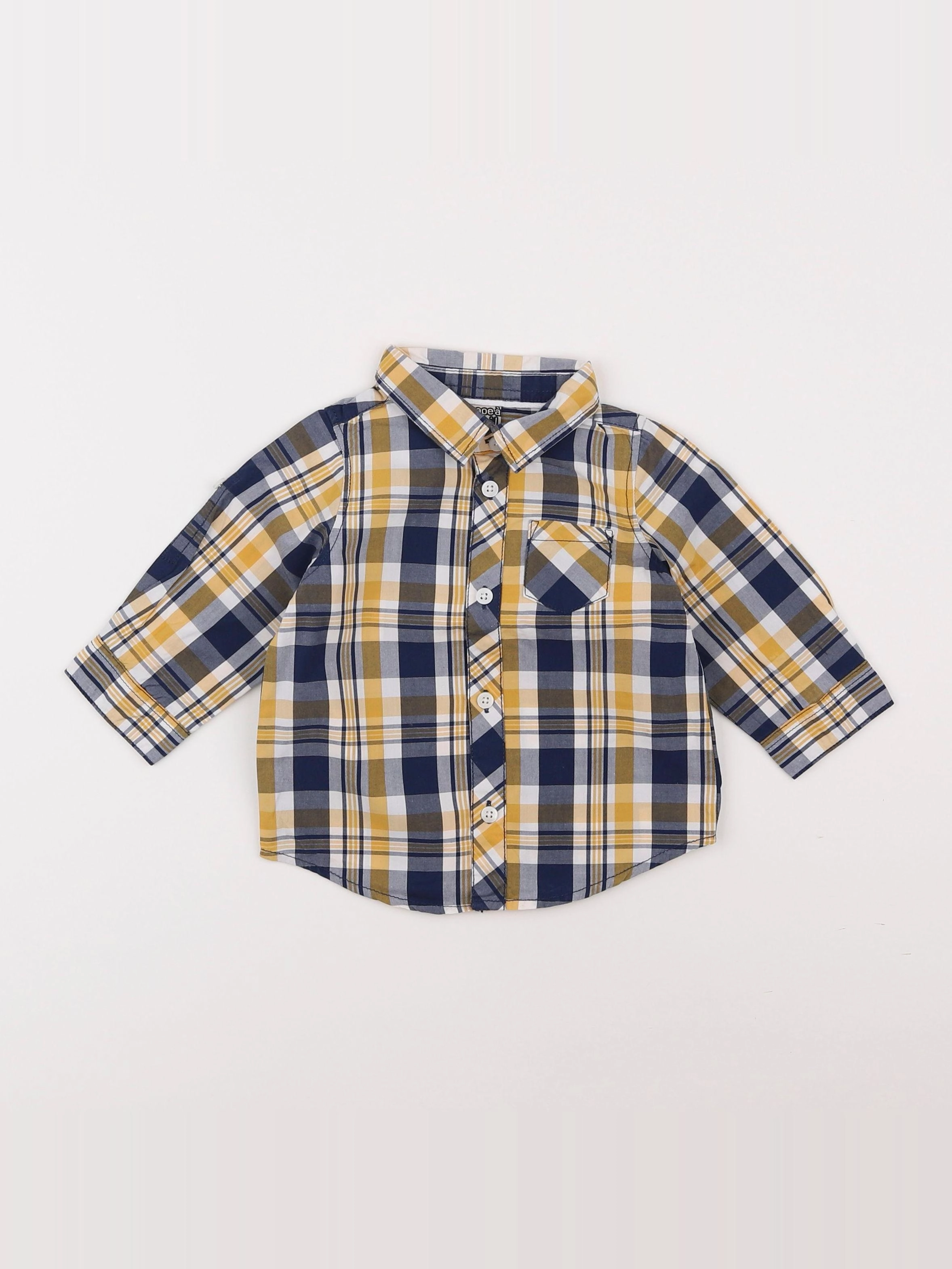 Tape à l'oeil - chemise multicolore - 9 mois