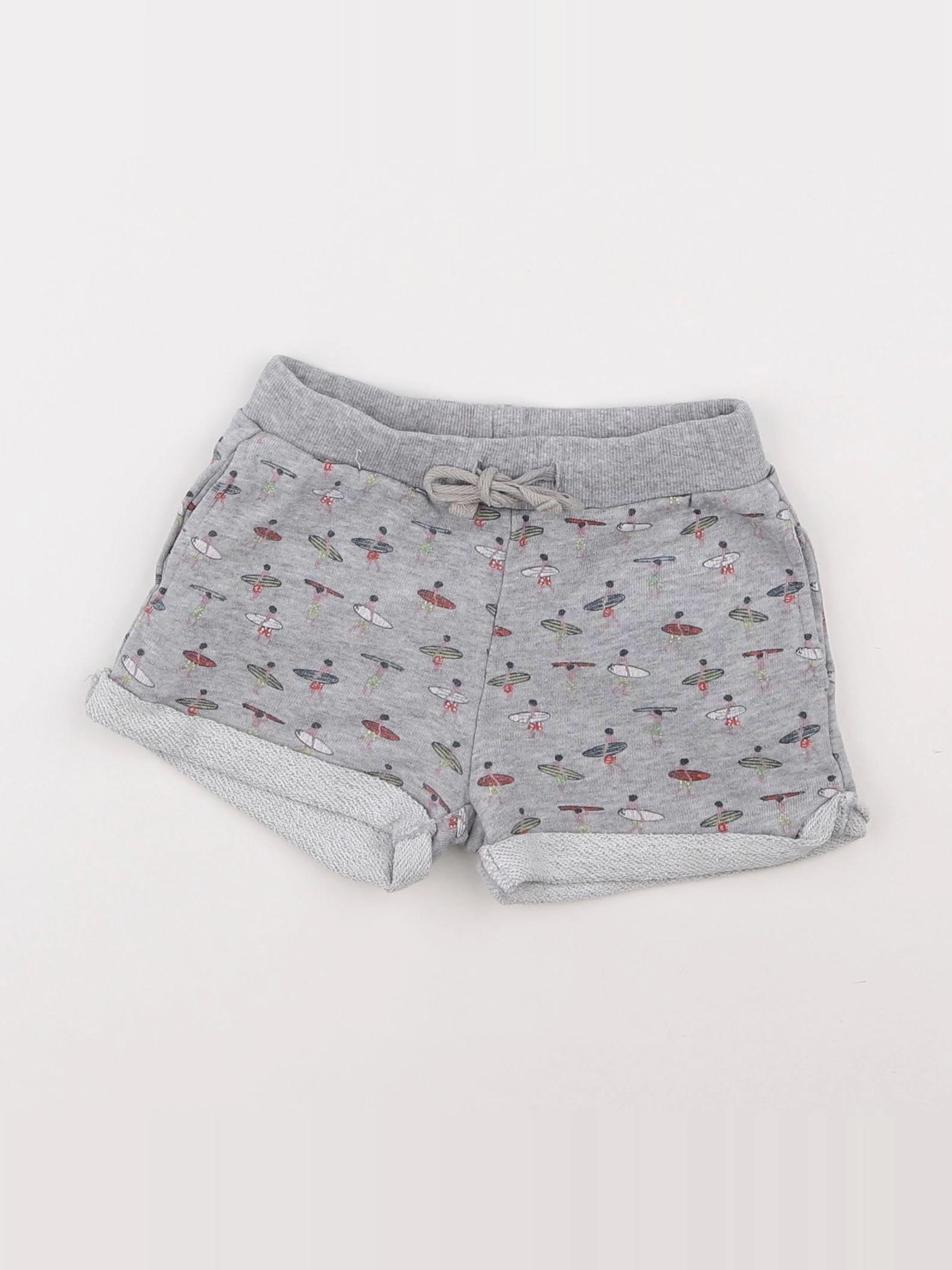 Boutchou - short gris - 12 mois