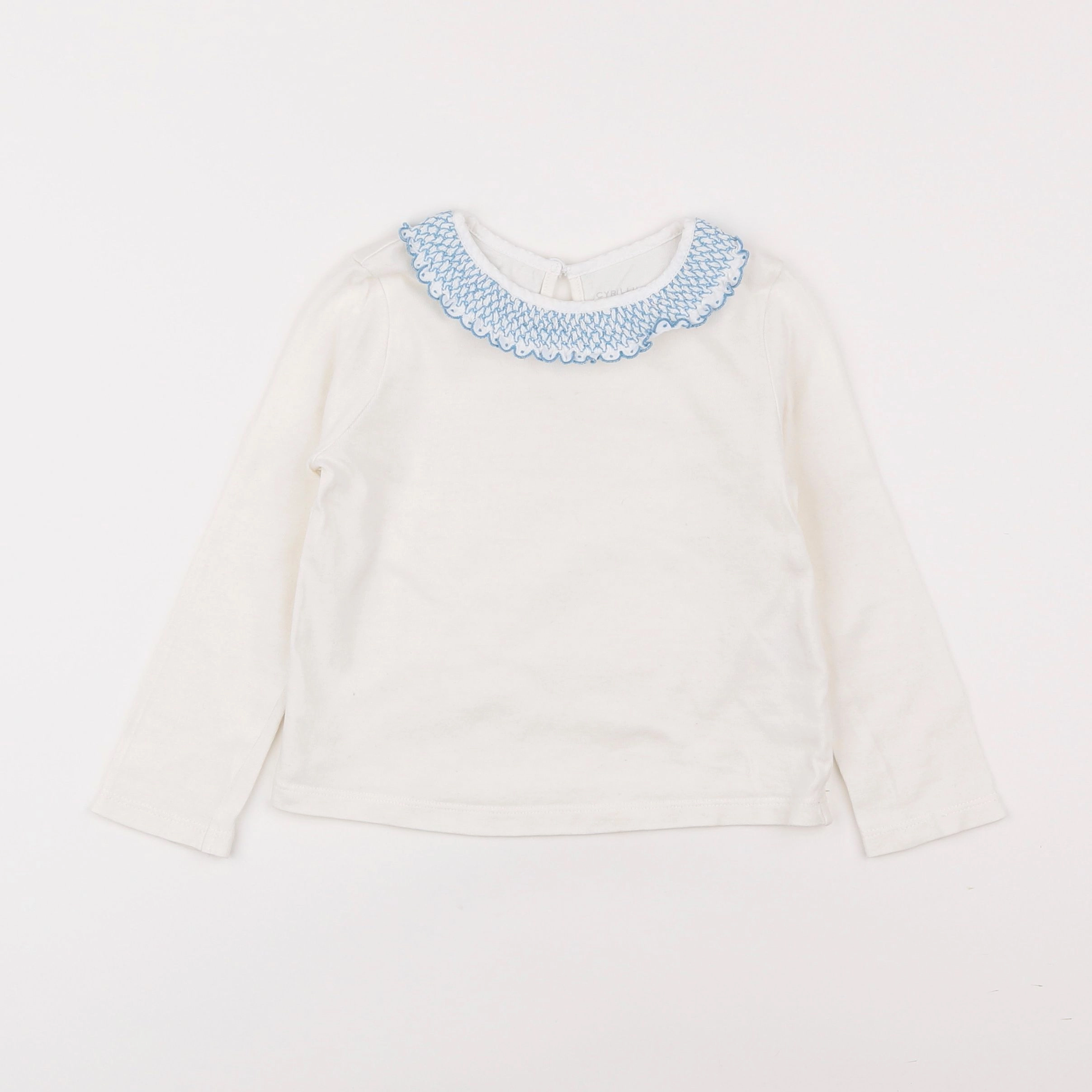 Cyrillus - tee-shirt blanc - 3 ans