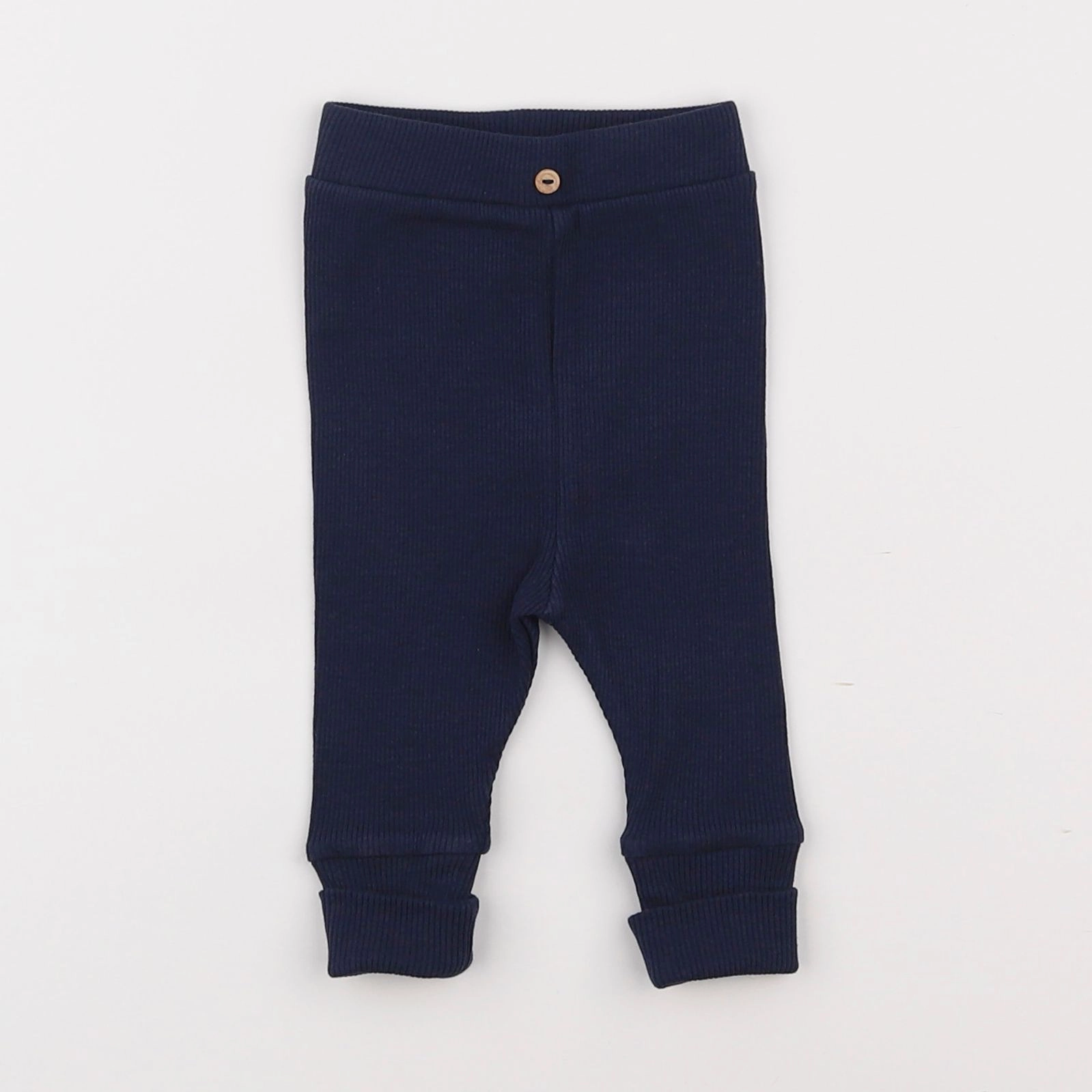 Vertbaudet - legging bleu - 3 mois