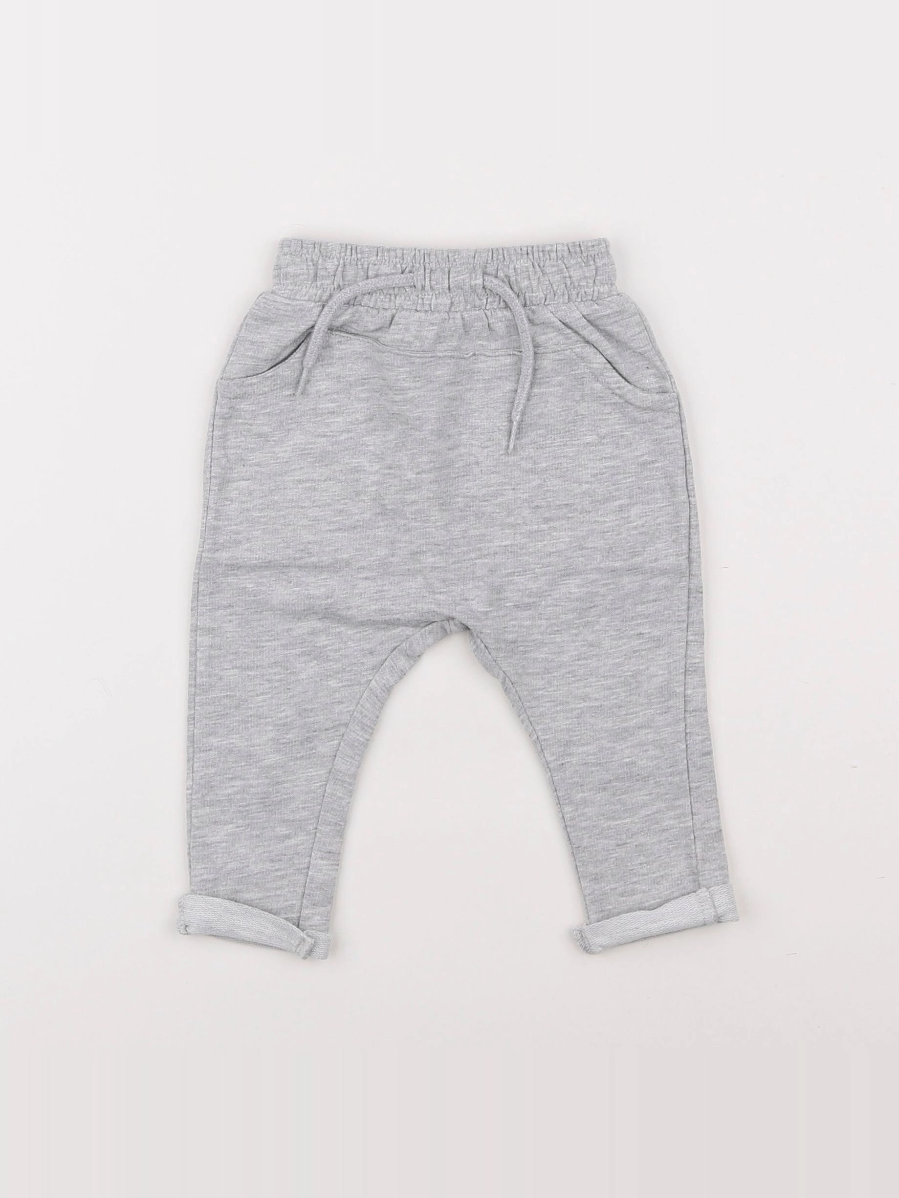 Vertbaudet - jogging gris - 3 mois