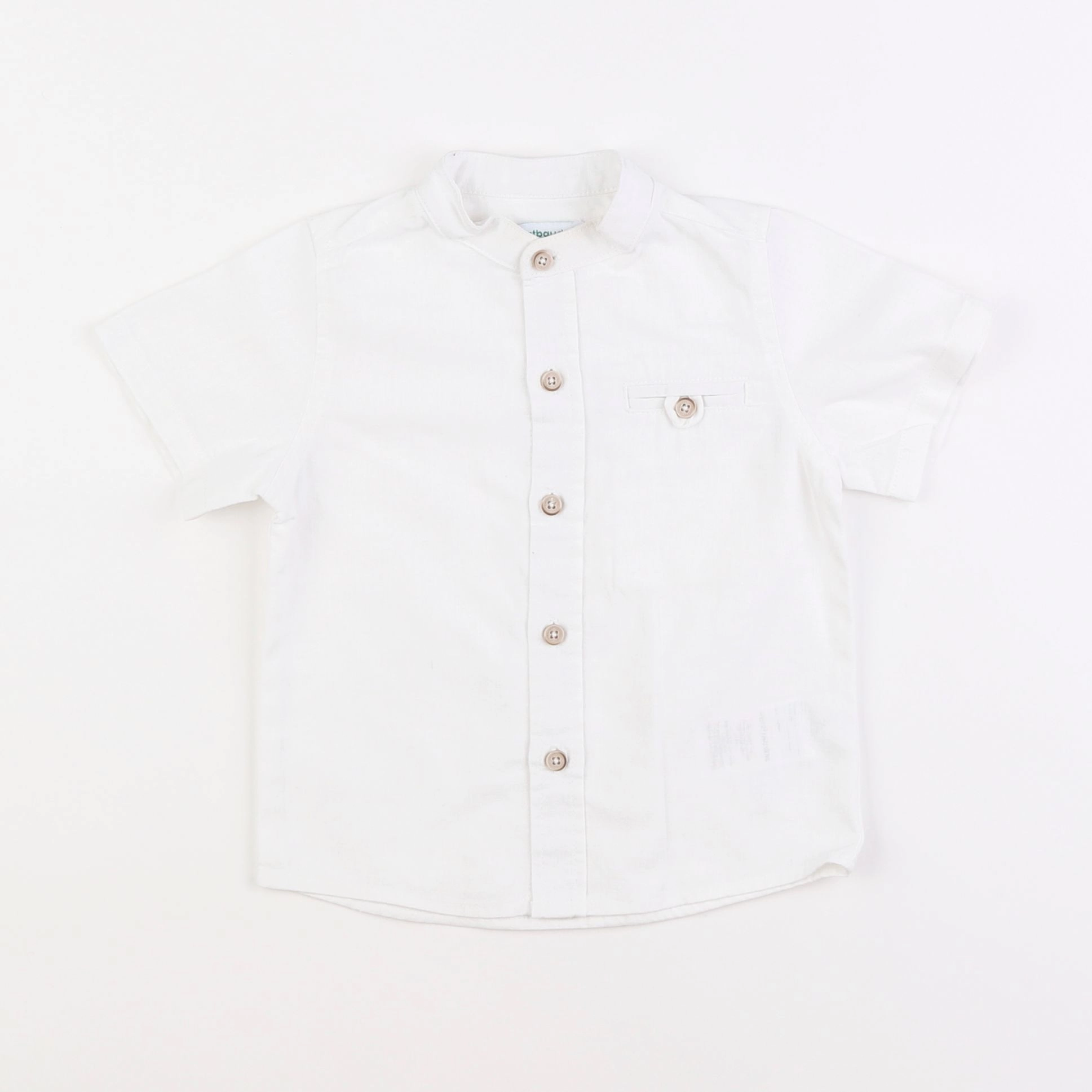 Vertbaudet - chemise blanc - 2 ans