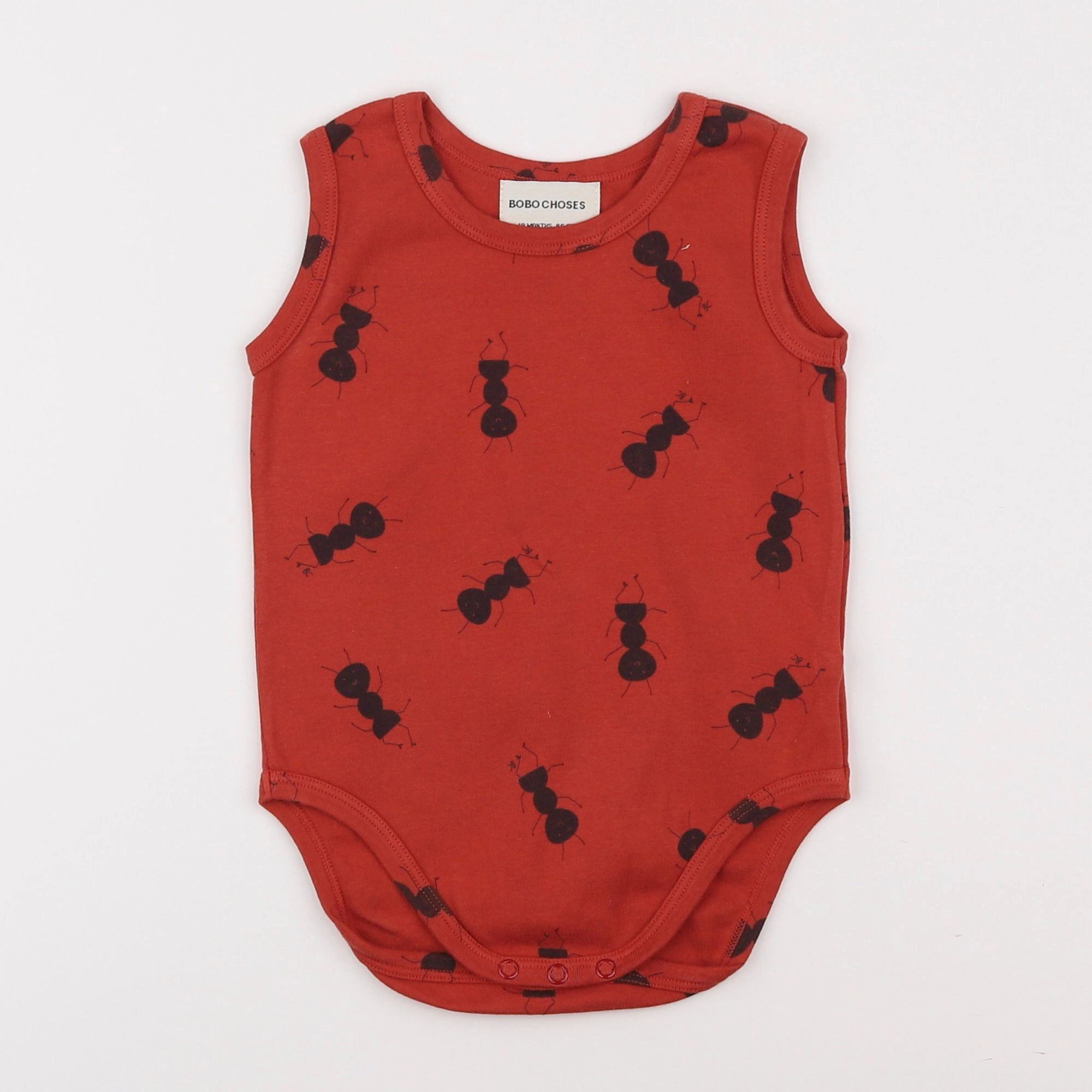 Bobo Choses - body rouge - 18 mois