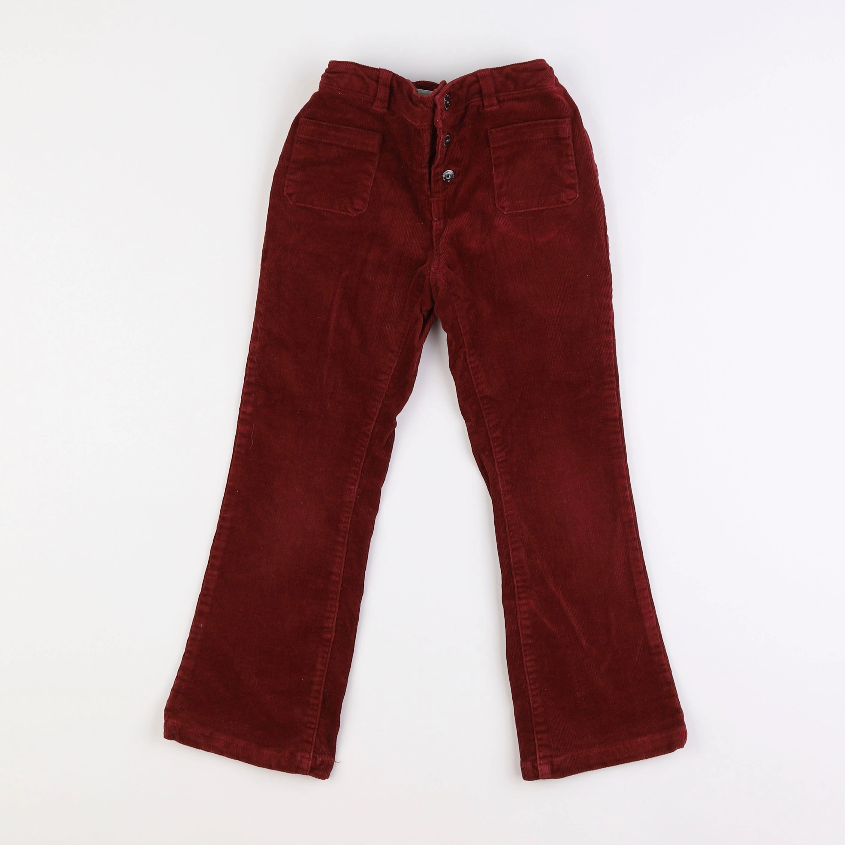 Vertbaudet - pantalon rouge - 6 ans