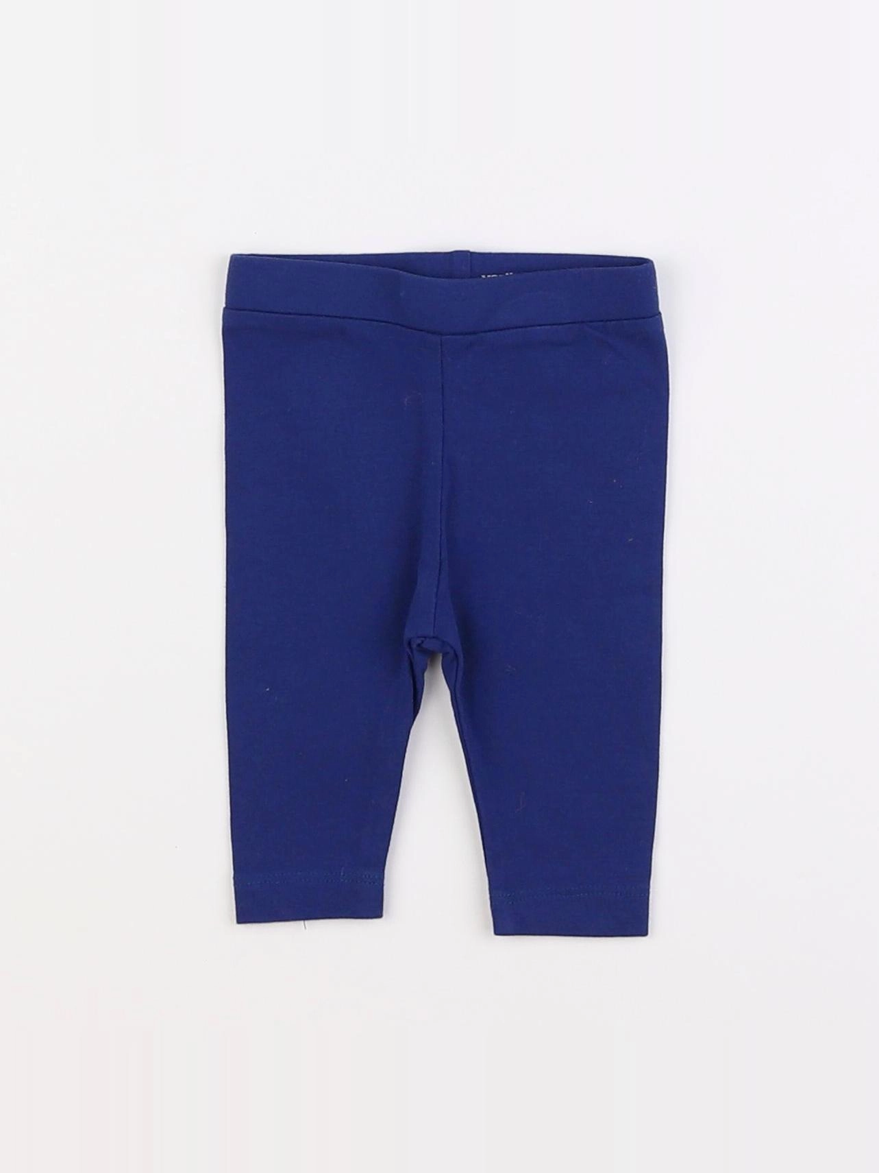 Vertbaudet - legging bleu - 1 mois