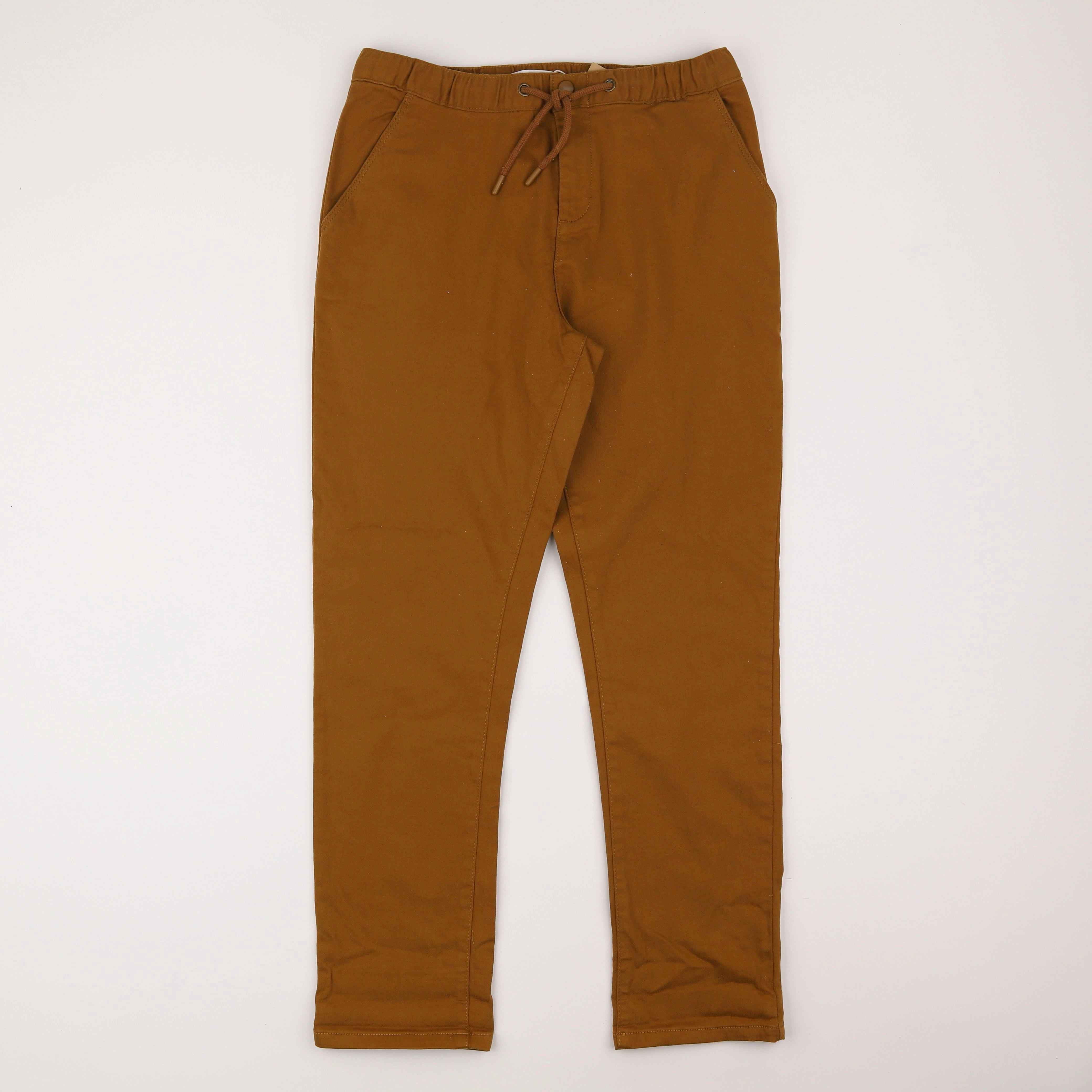 Monoprix - pantalon marron - 14 ans