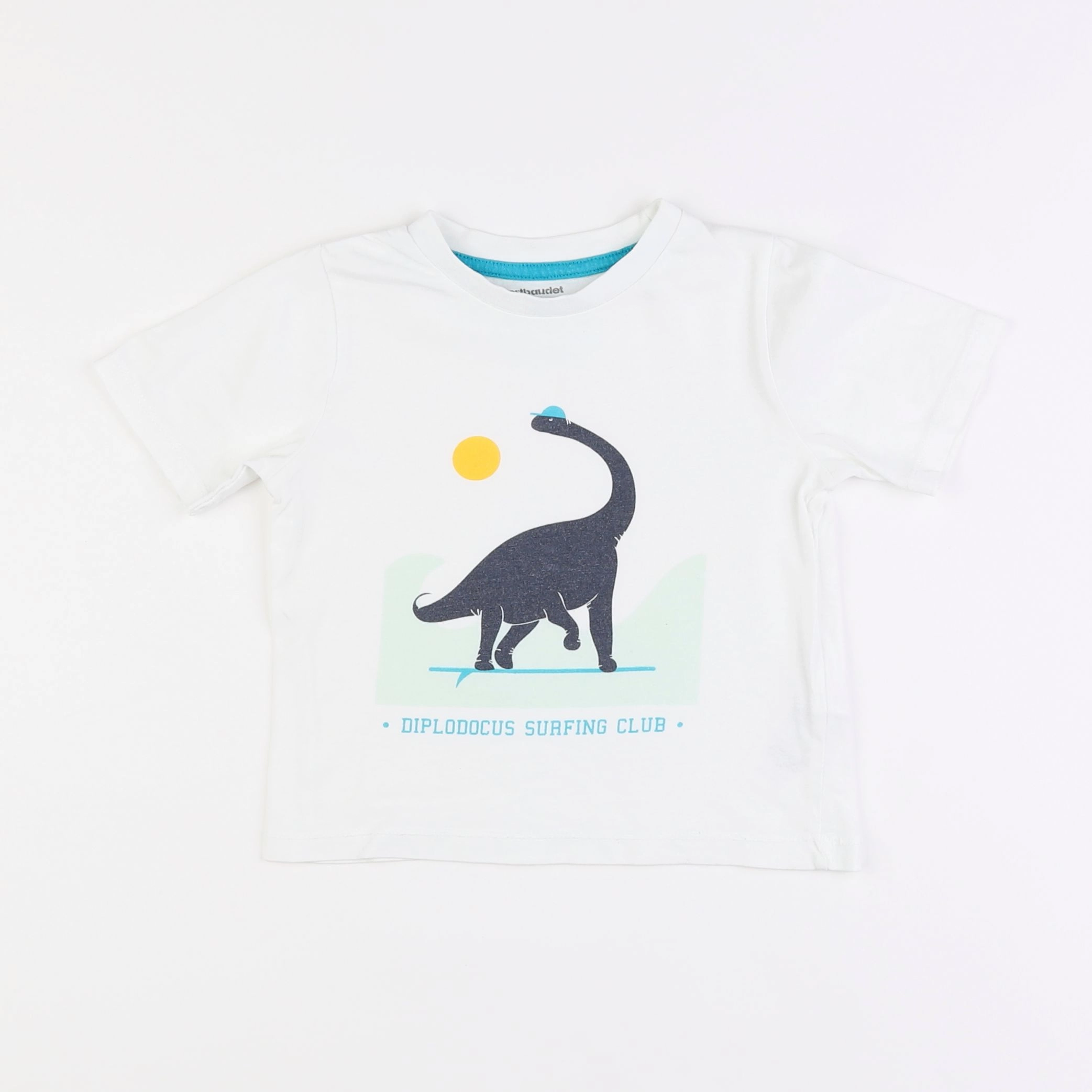 Vertbaudet - tee-shirt blanc - 3 ans