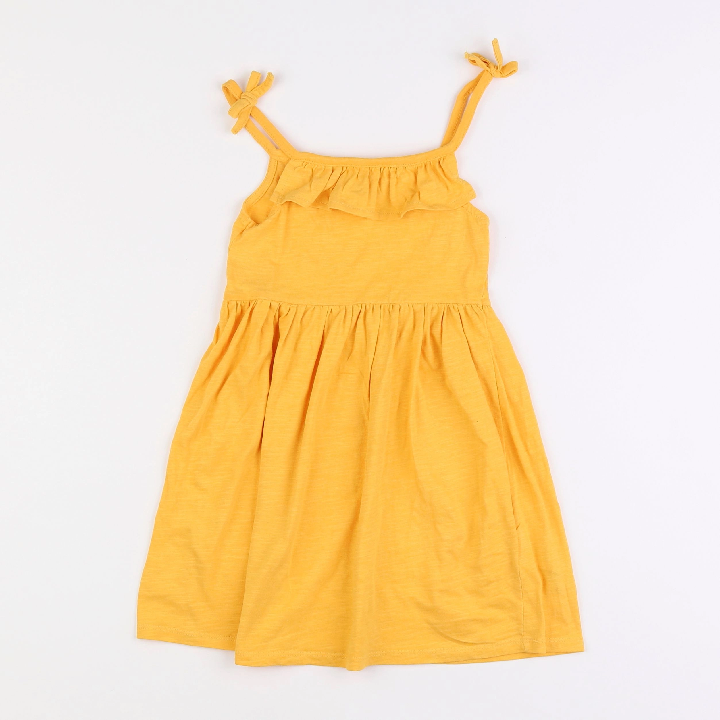 Vertbaudet - robe jaune - 4 ans