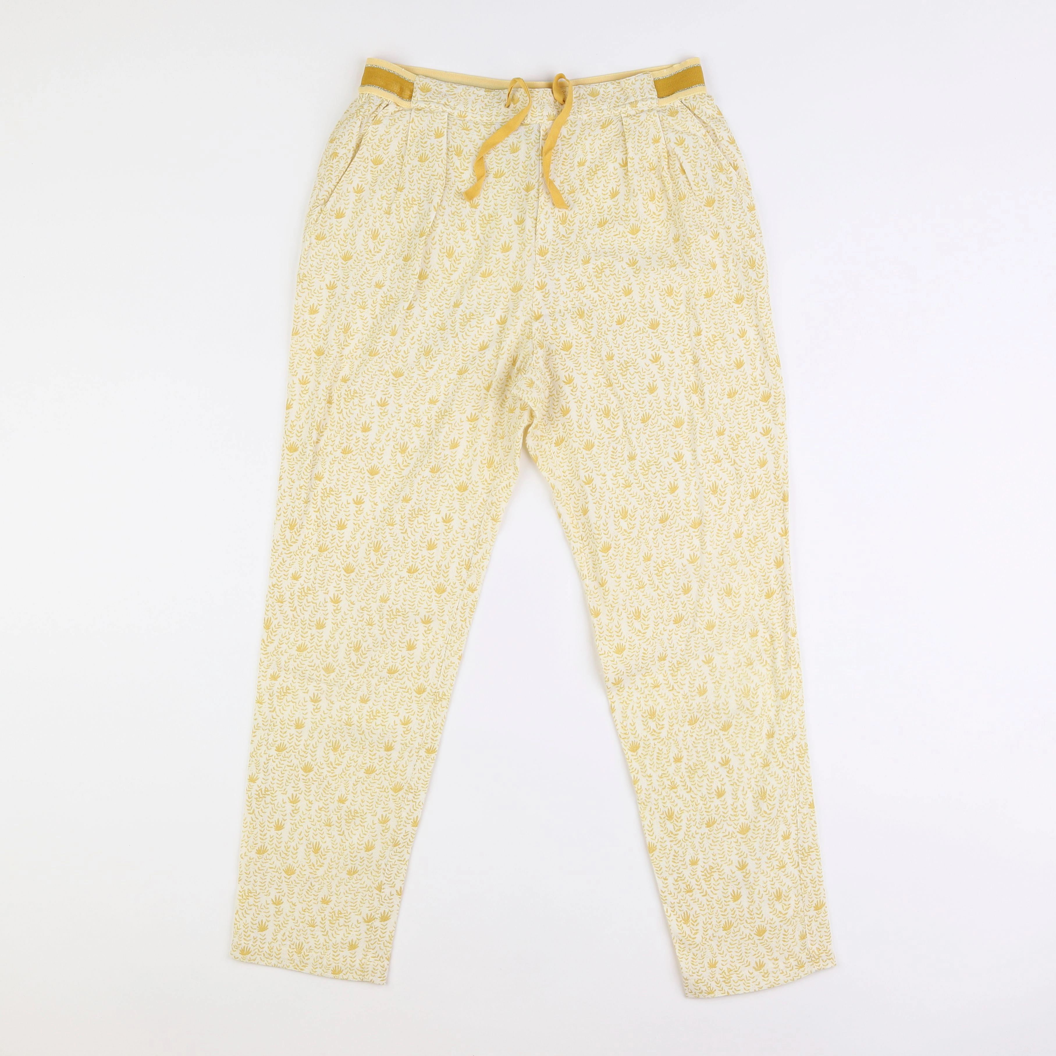 Cyrillus - pantalon jaune - 14 ans