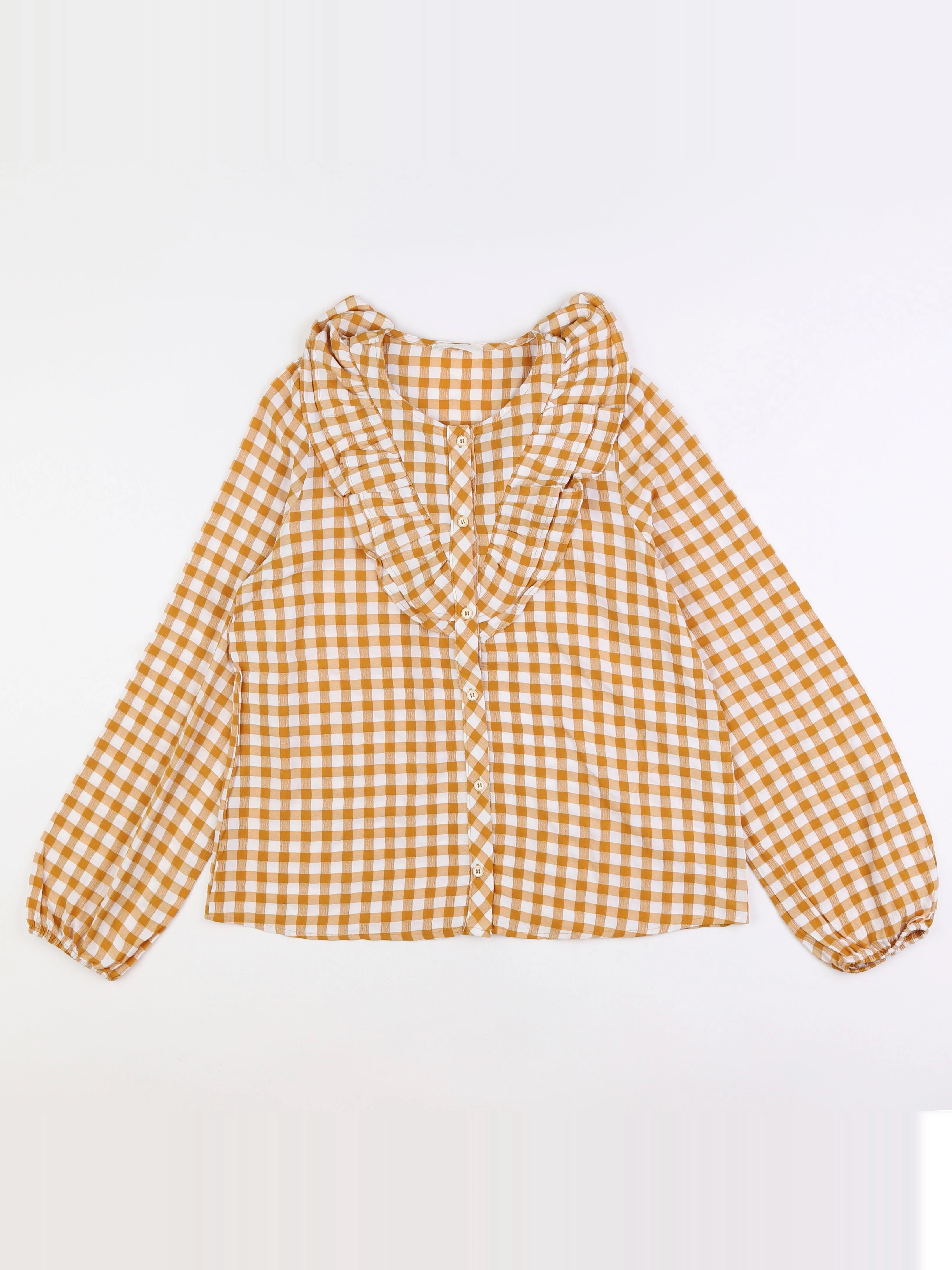 Mango - blouse jaune - 13/14 ans