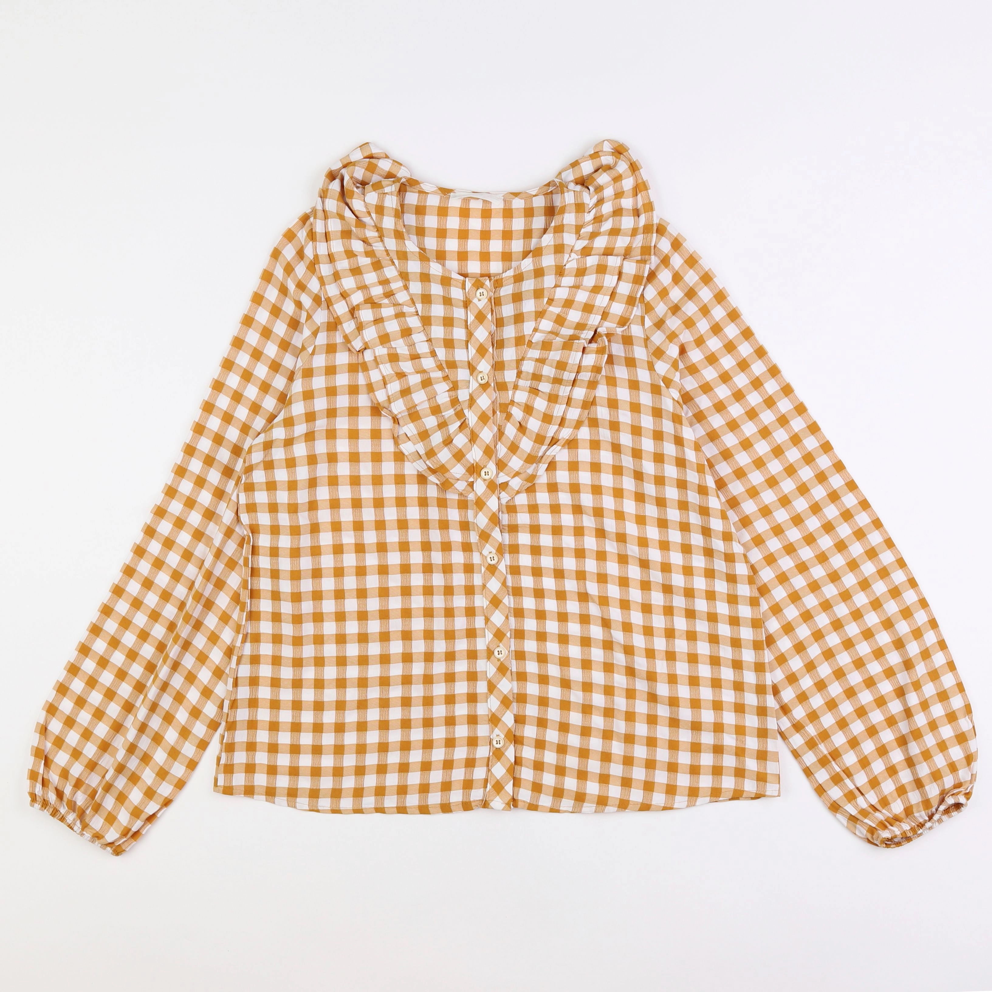 Mango - blouse jaune - 13/14 ans