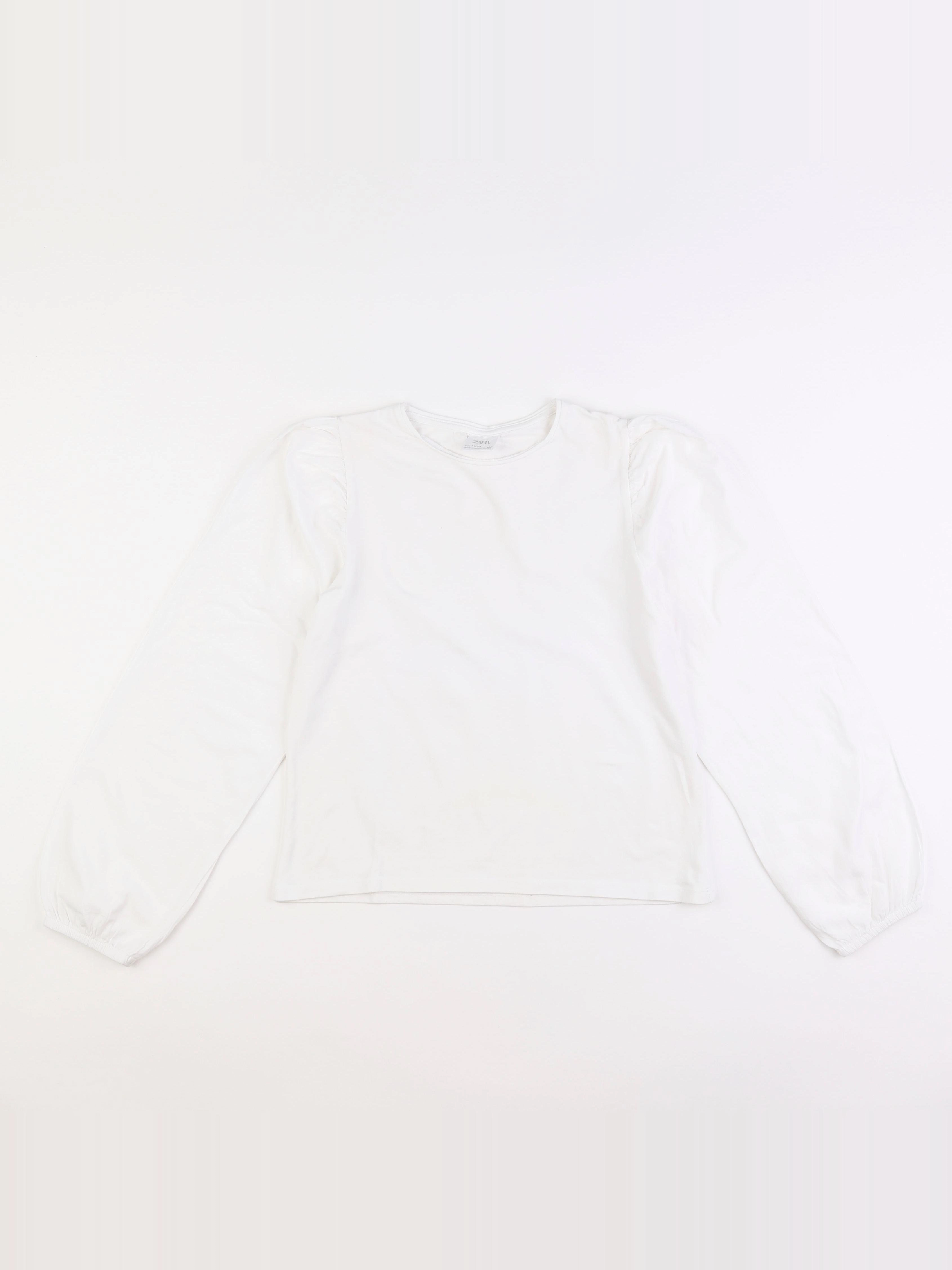 Zara - tee-shirt blanc - 11/12 ans