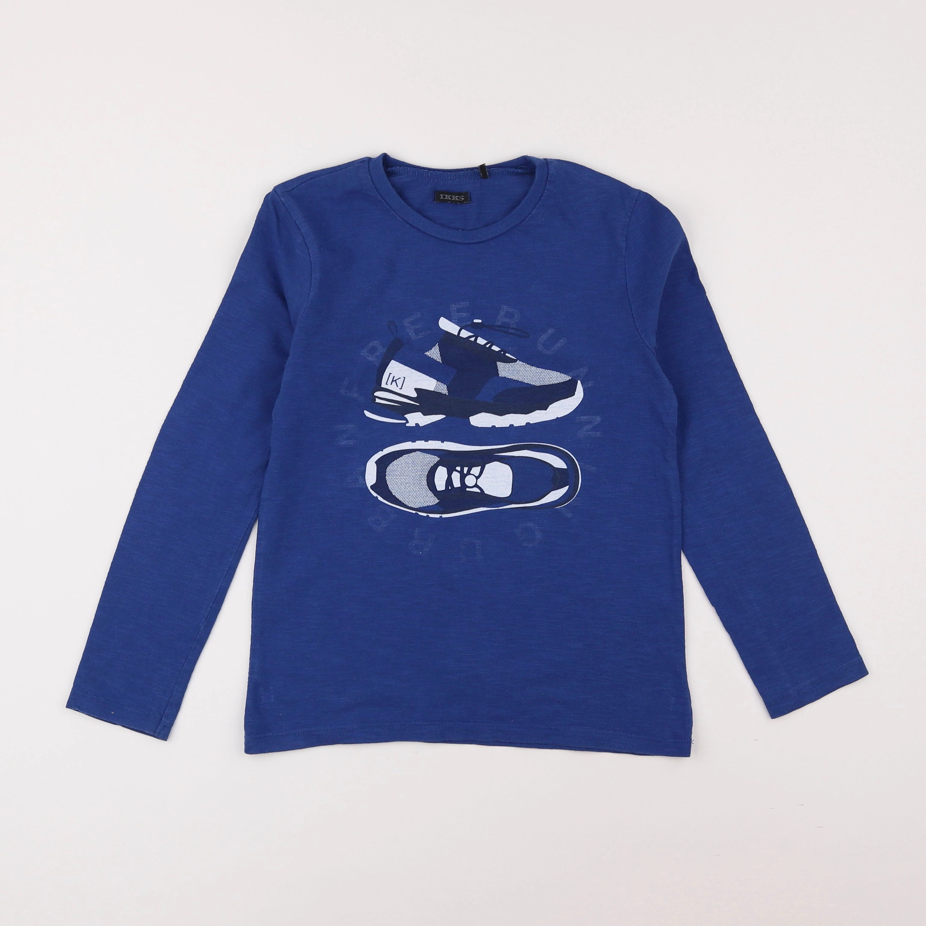 IKKS - tee-shirt bleu - 8 ans