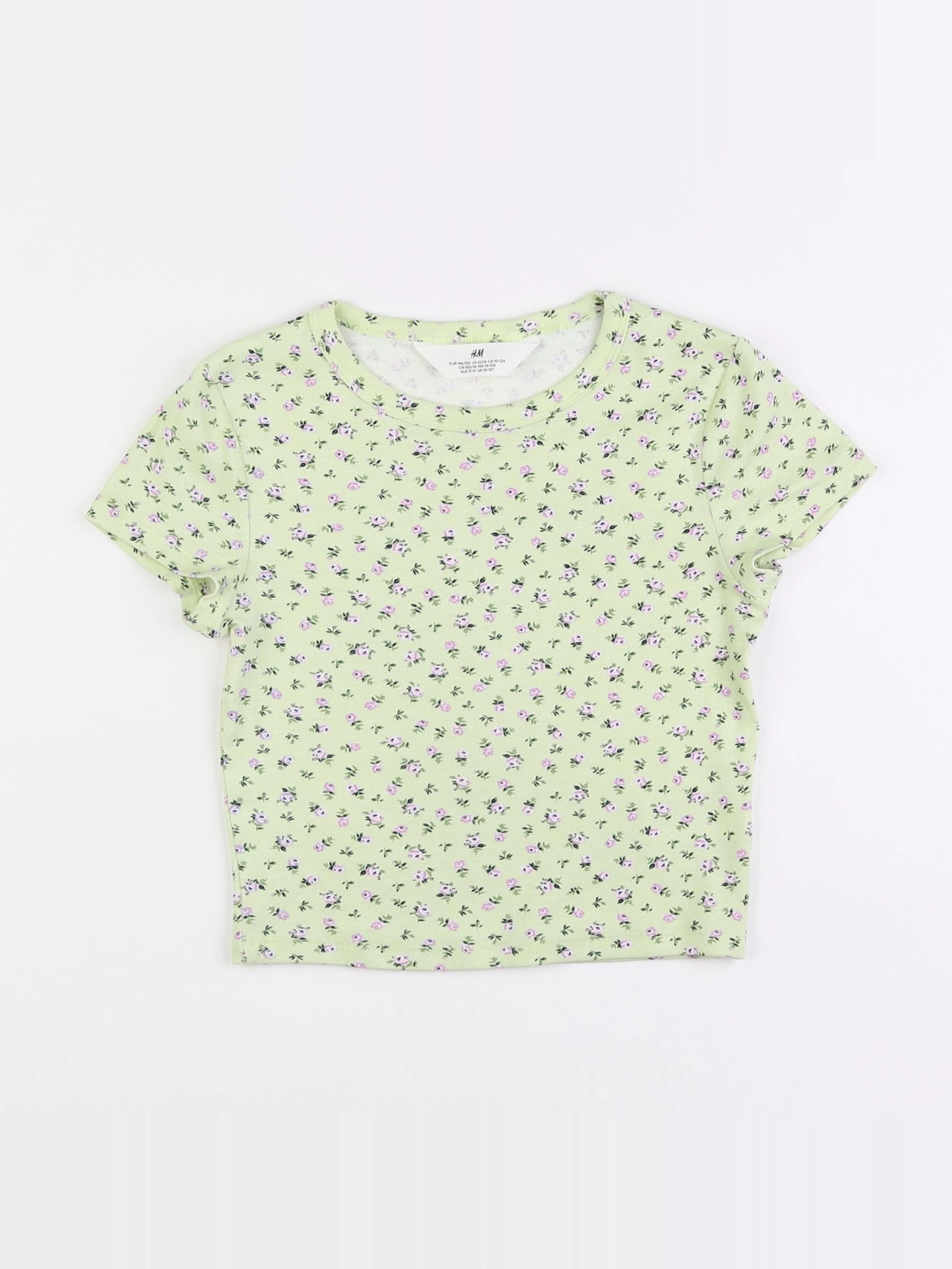 H&M - tee-shirt multicolore - 10/12 ans