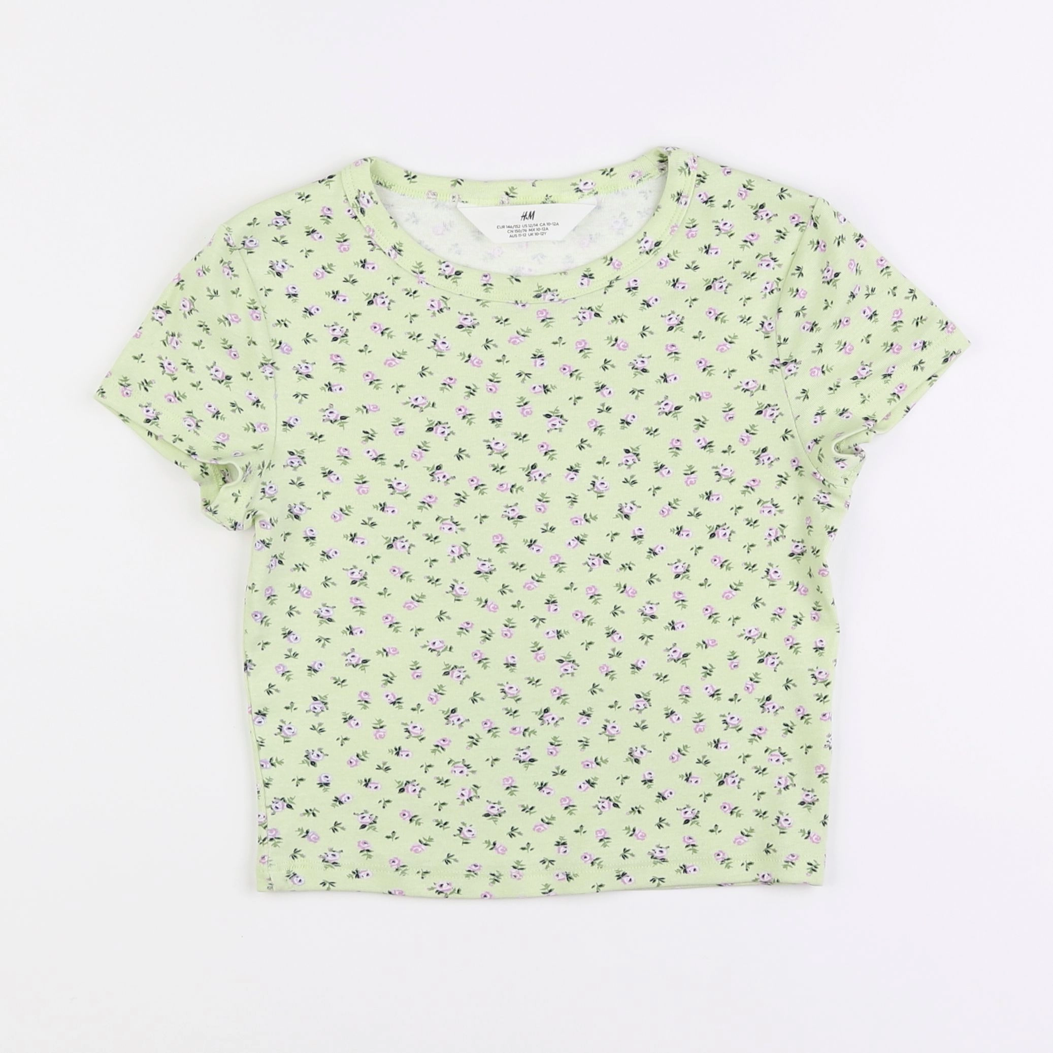 H&M - tee-shirt multicolore - 10/12 ans